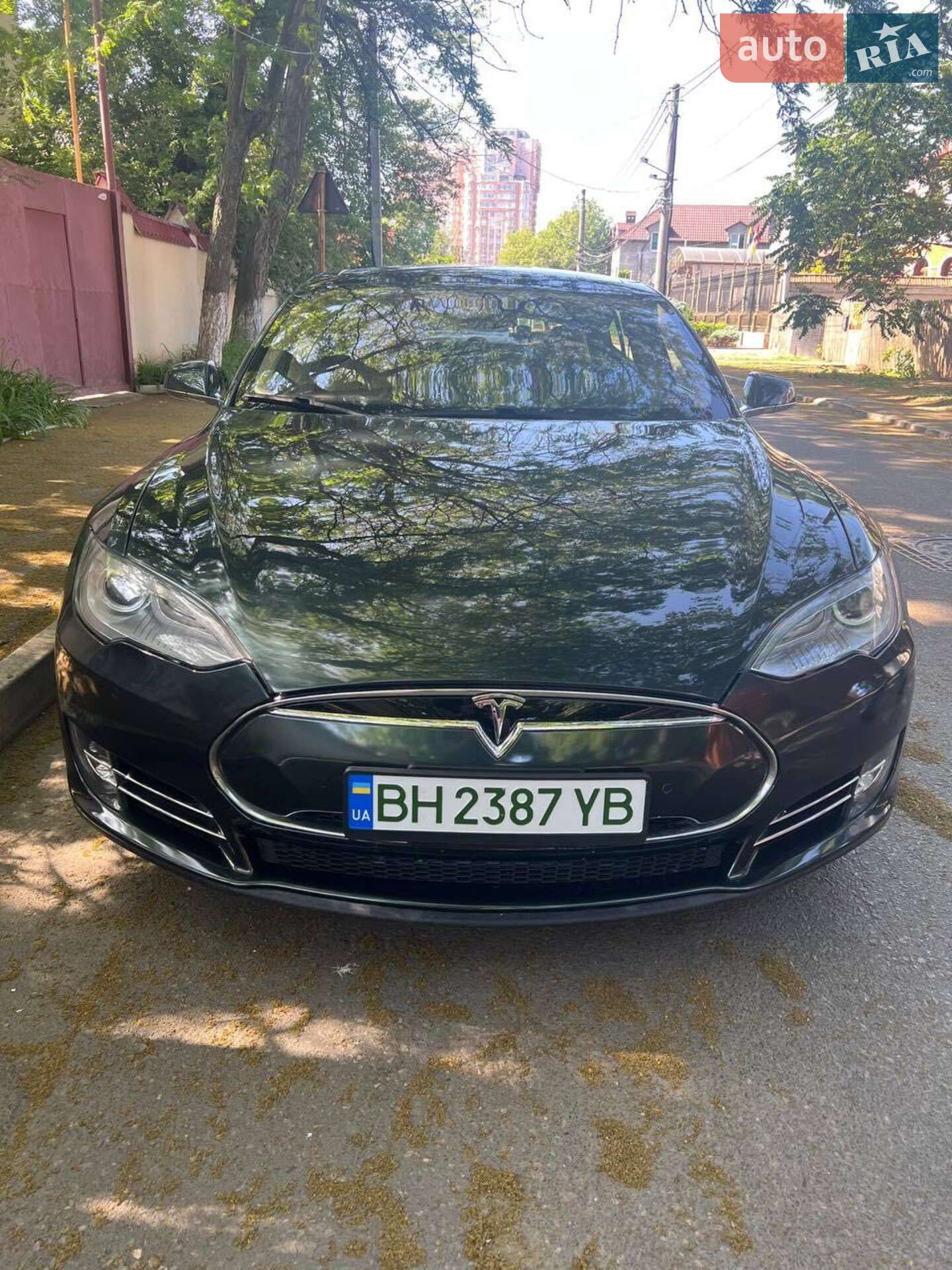 Головне фото звіту автомобіля TESLA MODEL S 2014