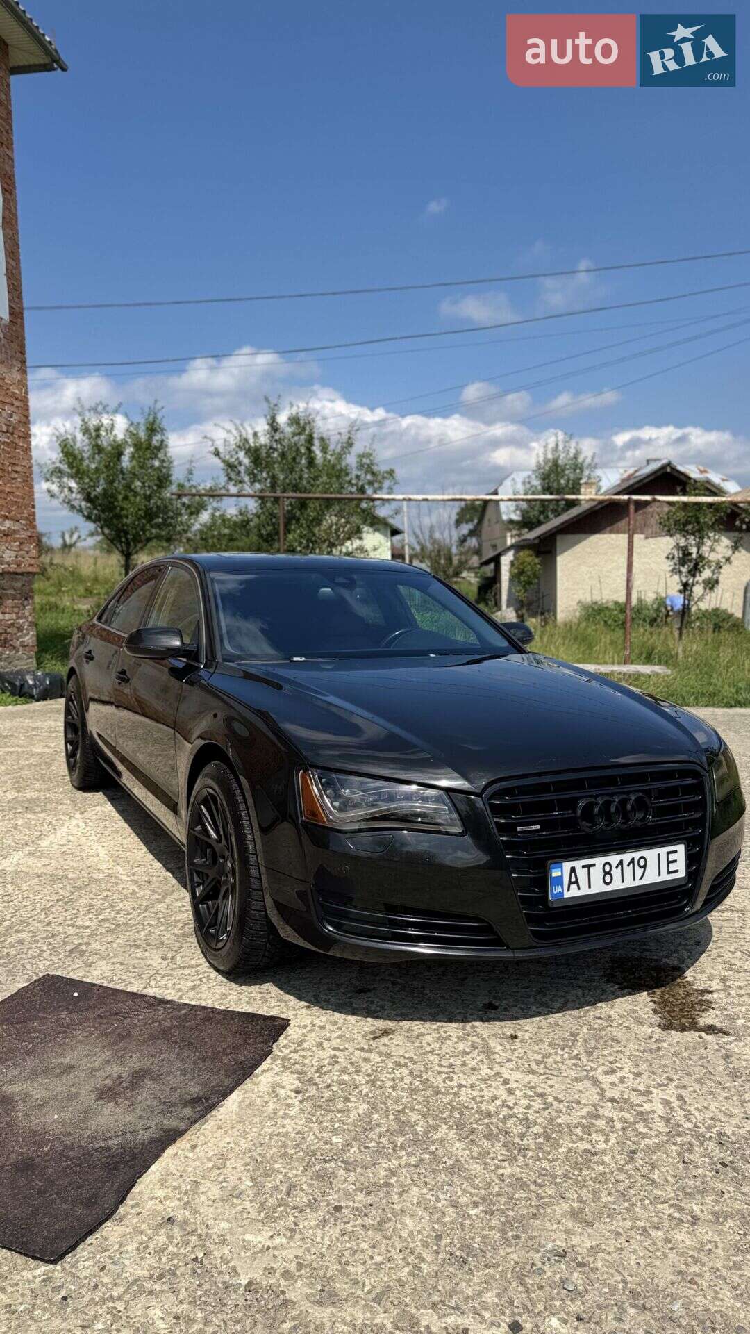 Головне фото звіту автомобіля AUDI A8 2012