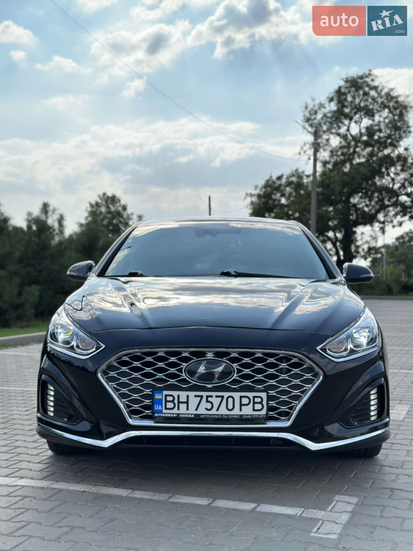 Головне фото звіту автомобіля HYUNDAI SONATA 2018