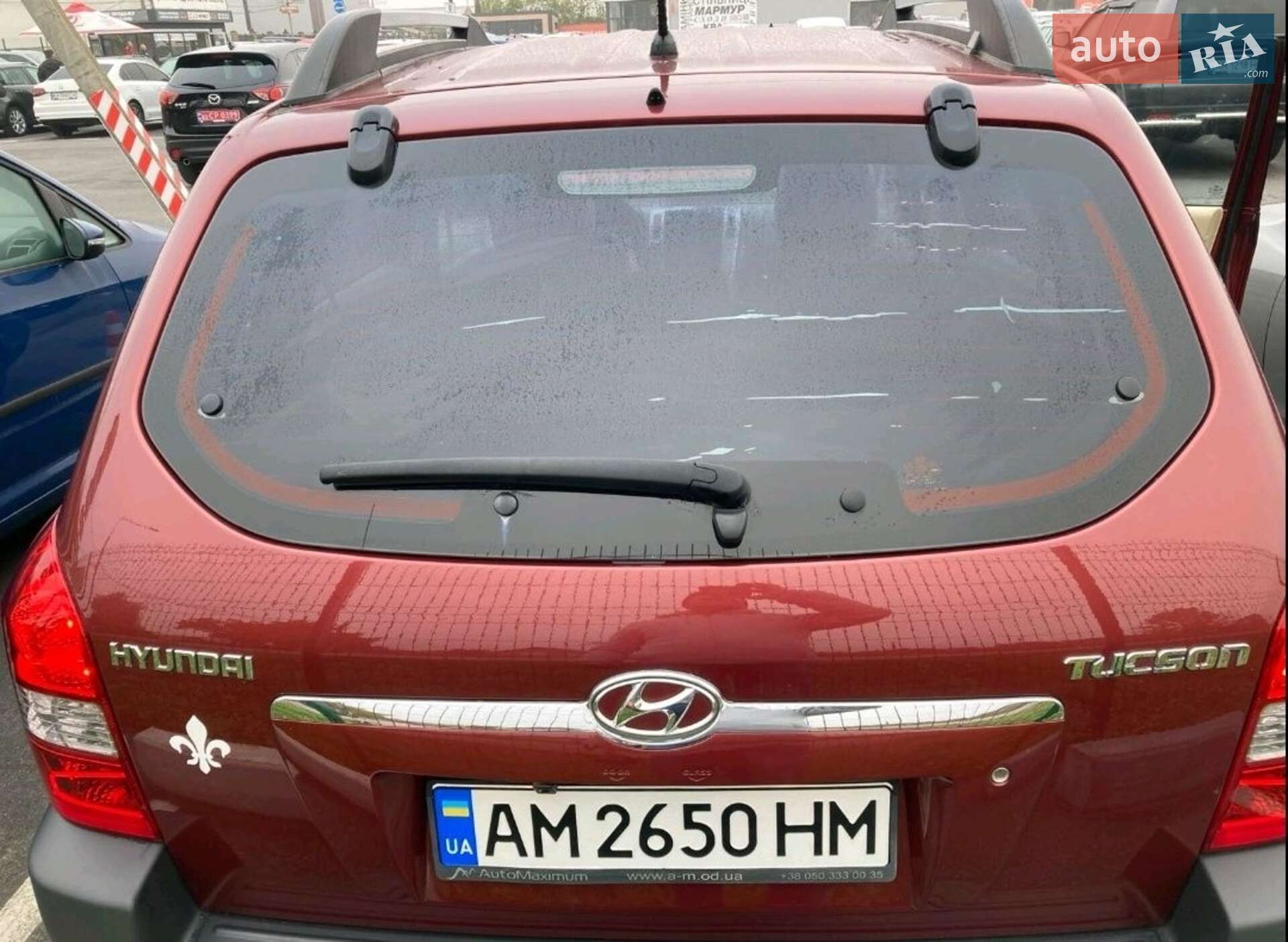 Головне фото звіту автомобіля HYUNDAI TUCSON 2008