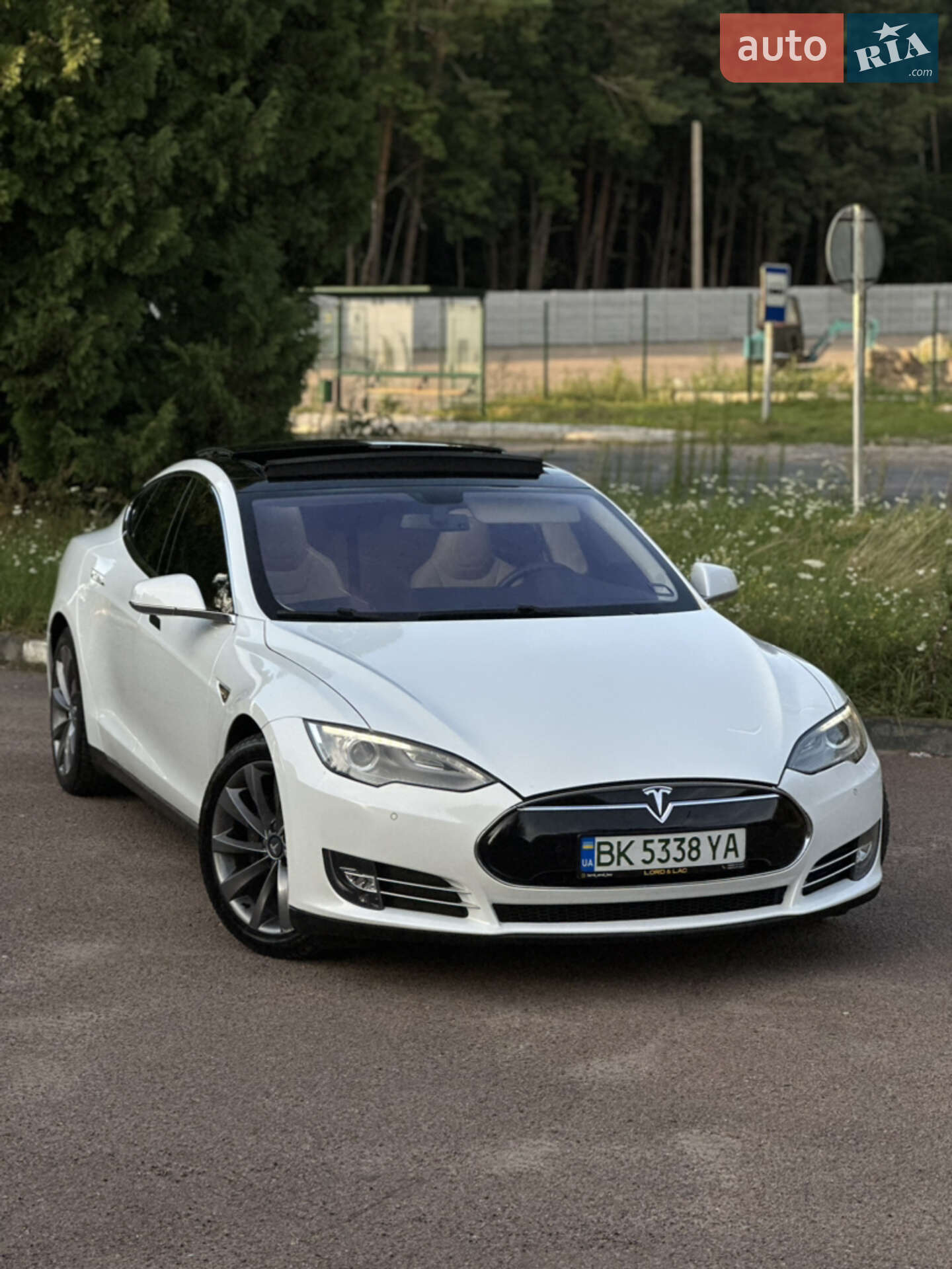 Головне фото звіту автомобіля TESLA MODEL S 2014