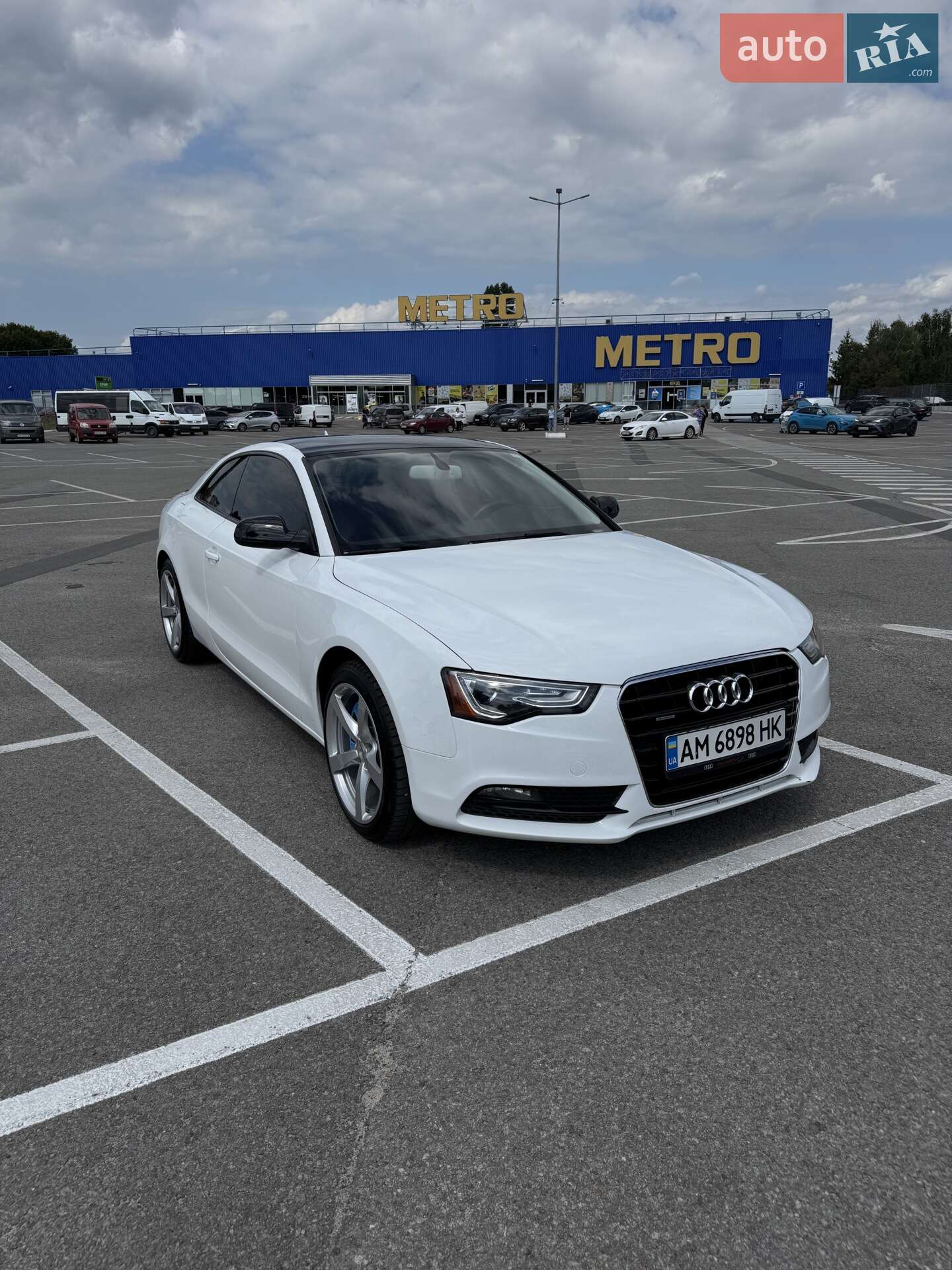 Головне фото звіту автомобіля AUDI A5 2012