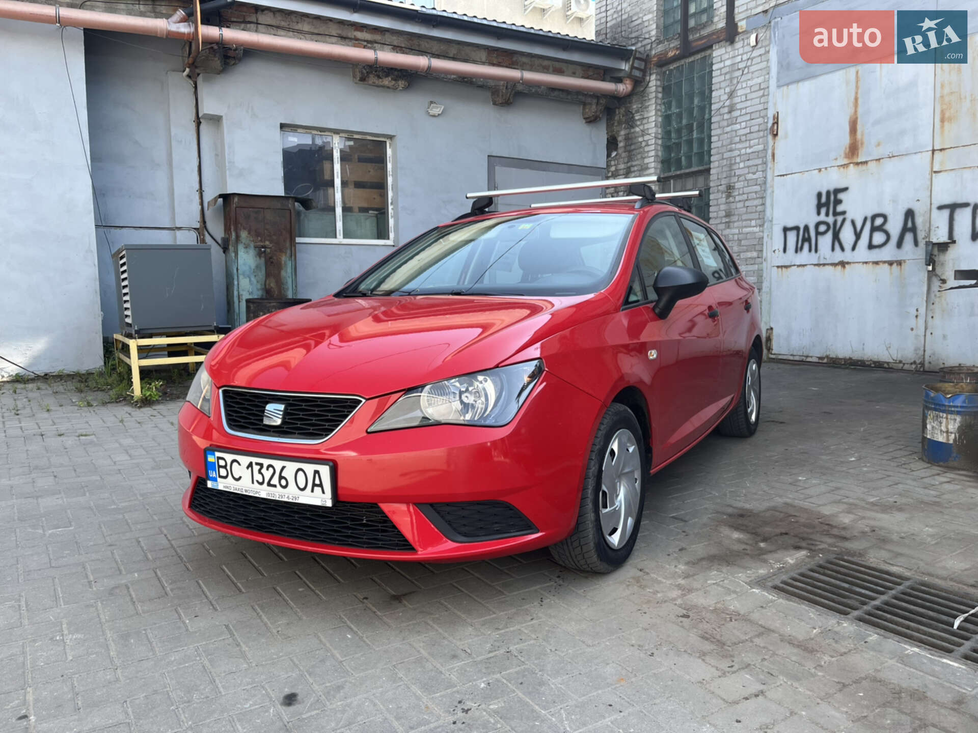 Головне фото звіту автомобіля SEAT IBIZA 2012