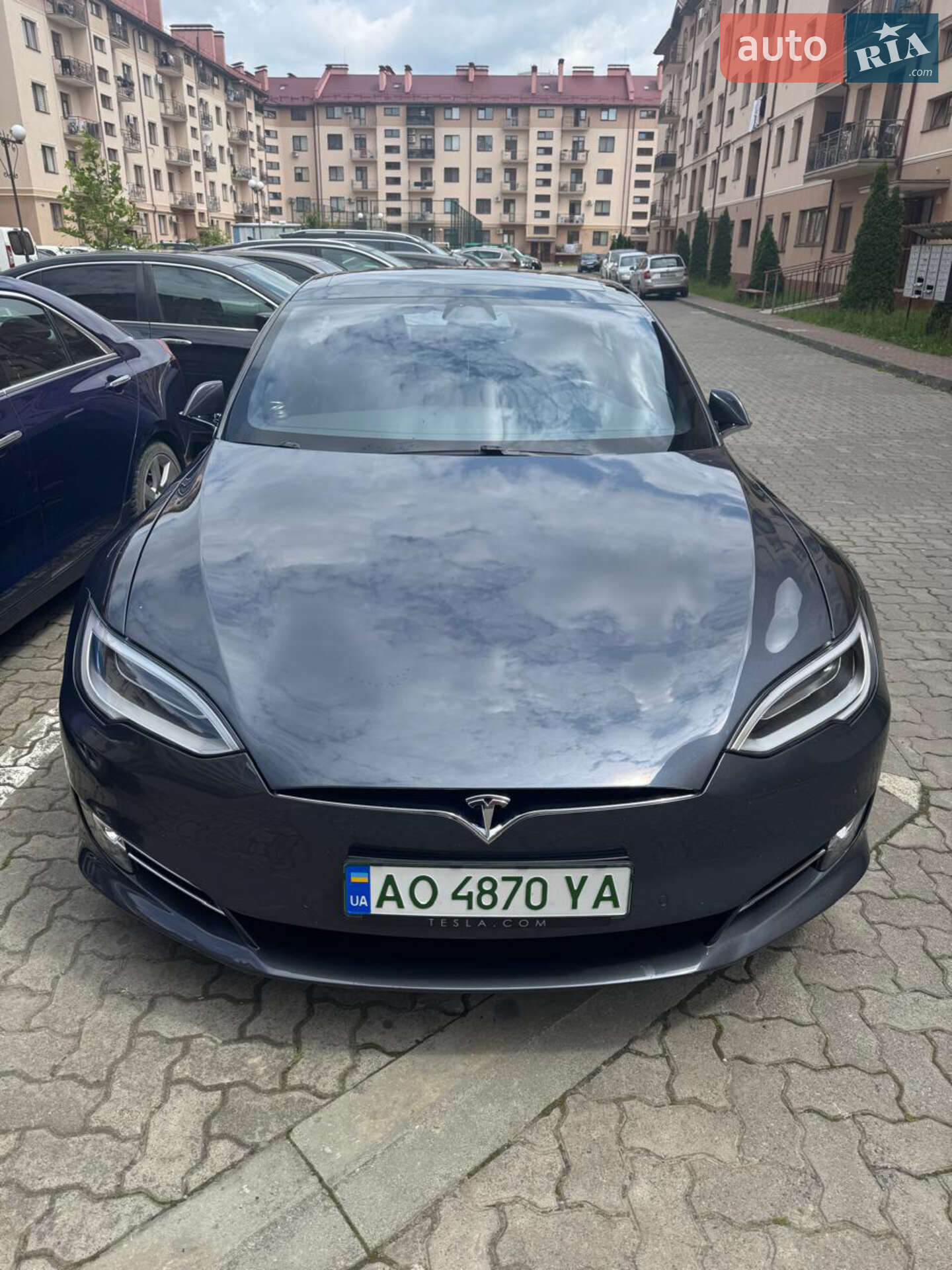 Головне фото звіту автомобіля TESLA MODEL S 2019