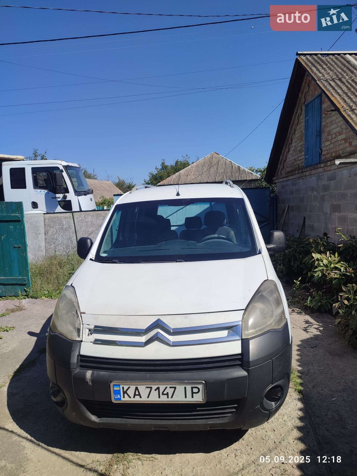 Головне фото звіту автомобіля CITROEN BERLINGO 2008
