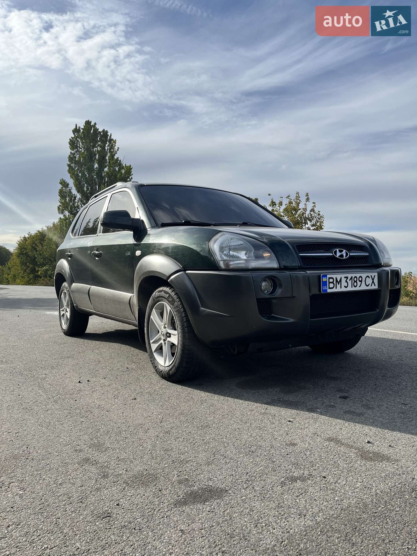 Головне фото звіту автомобіля HYUNDAI TUCSON 2007