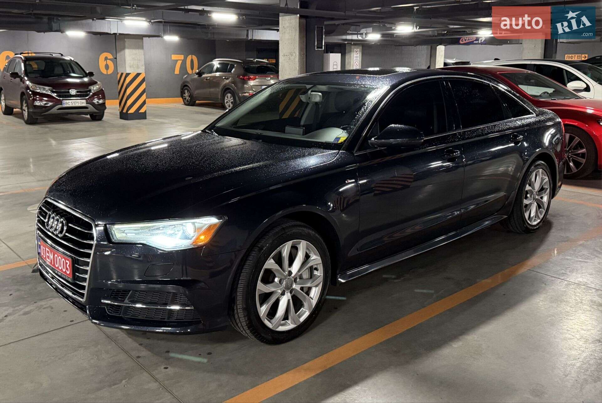 Головне фото звіту автомобіля AUDI A6 2017