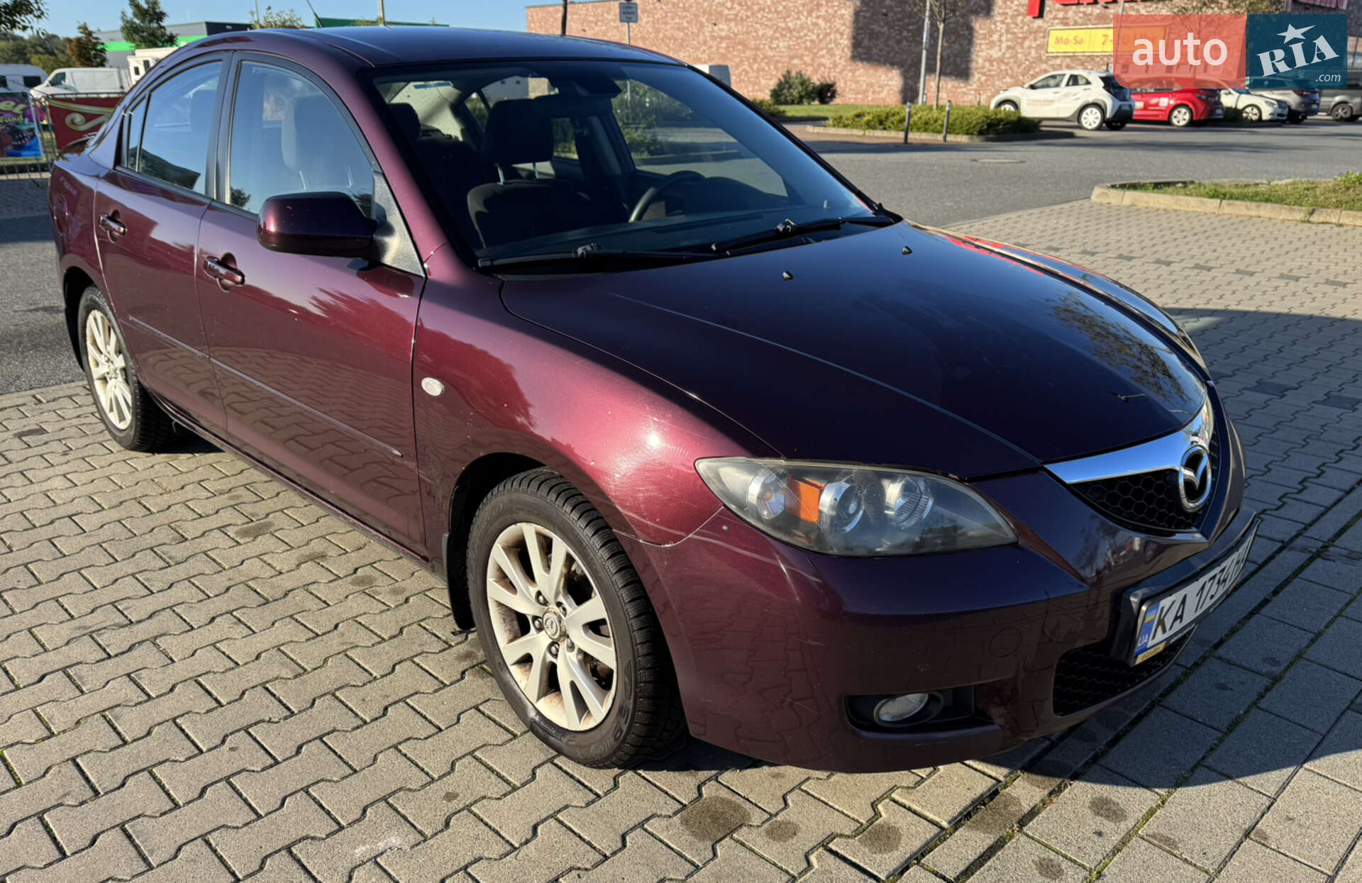 Головне фото звіту автомобіля MAZDA 3 2008