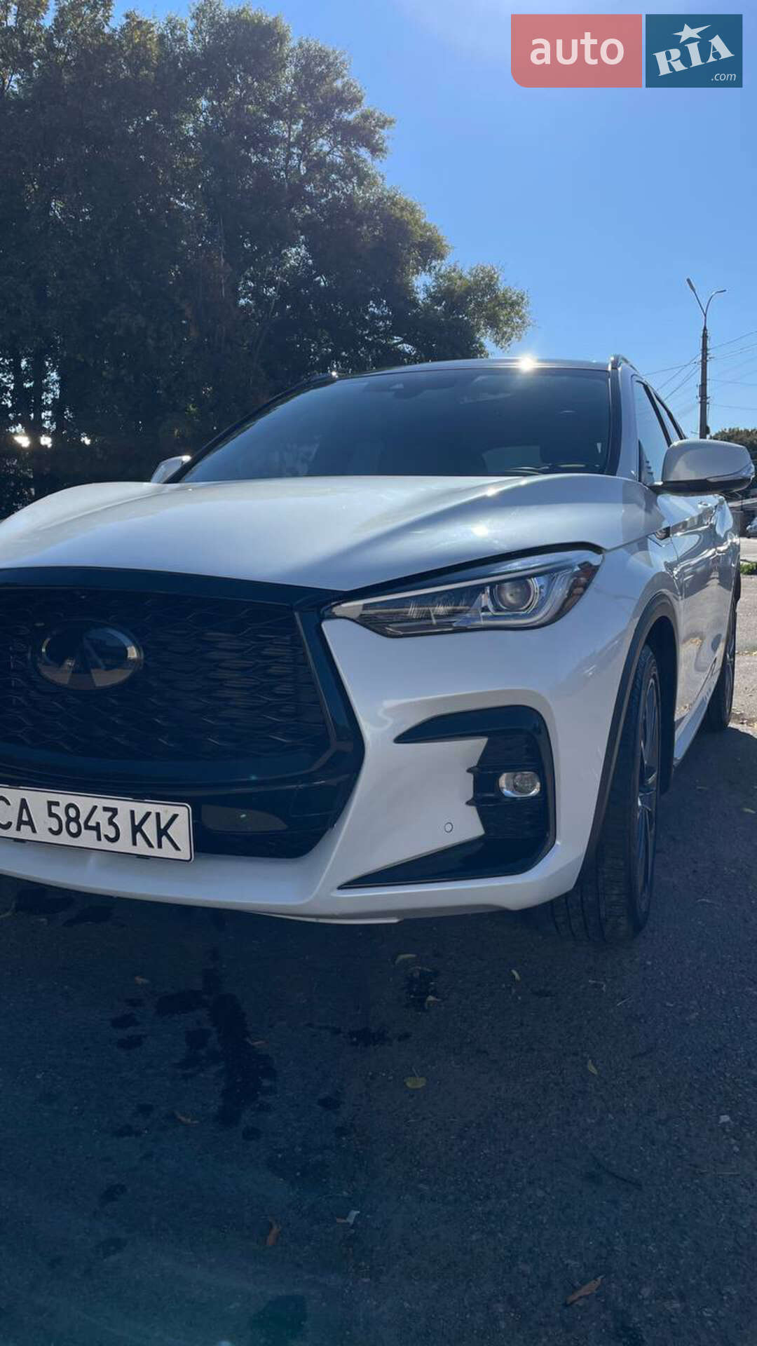 Головне фото звіту автомобіля INFINITI QX50 2024
