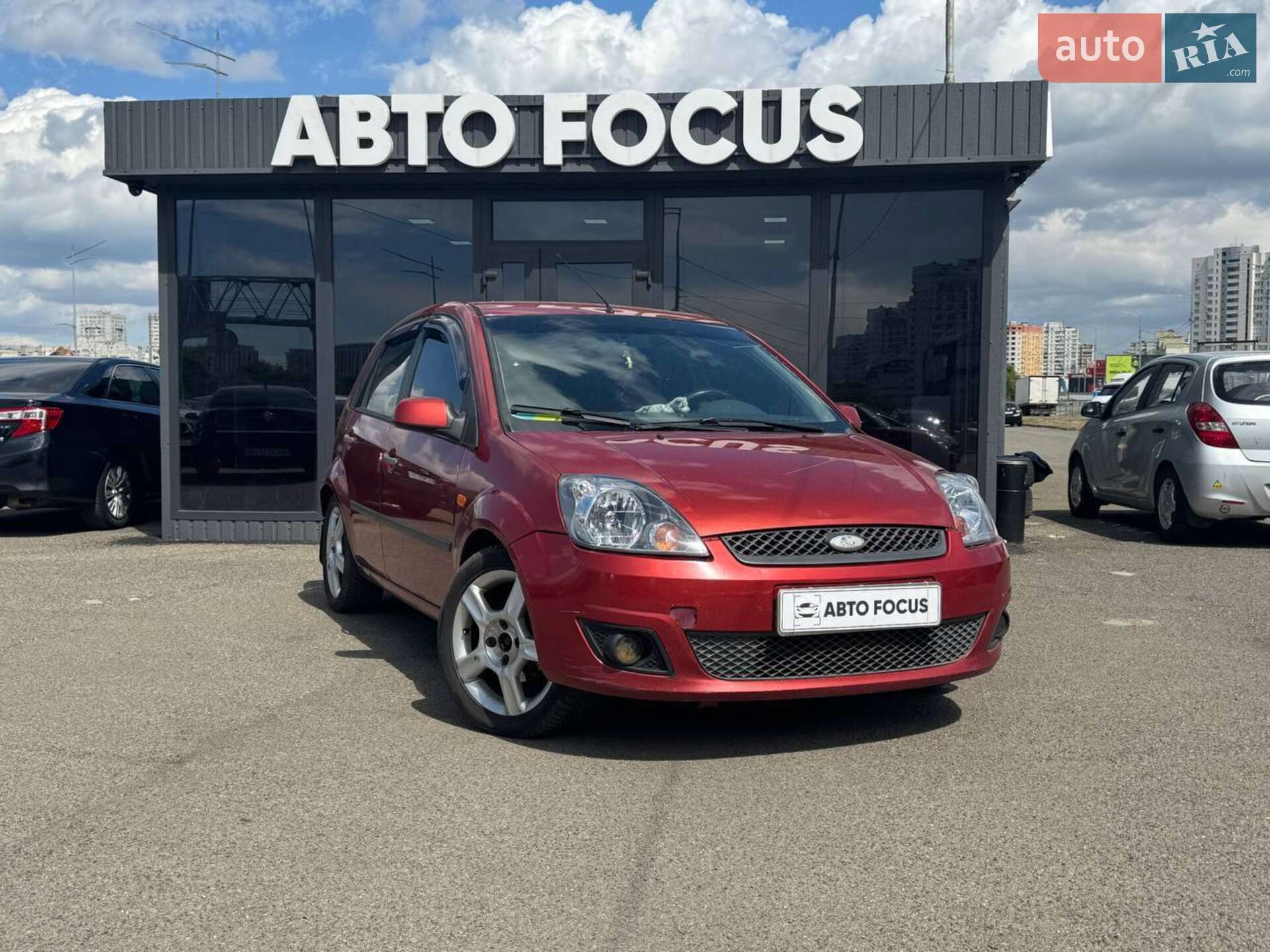 Головне фото звіту автомобіля FORD FIESTA 2007
