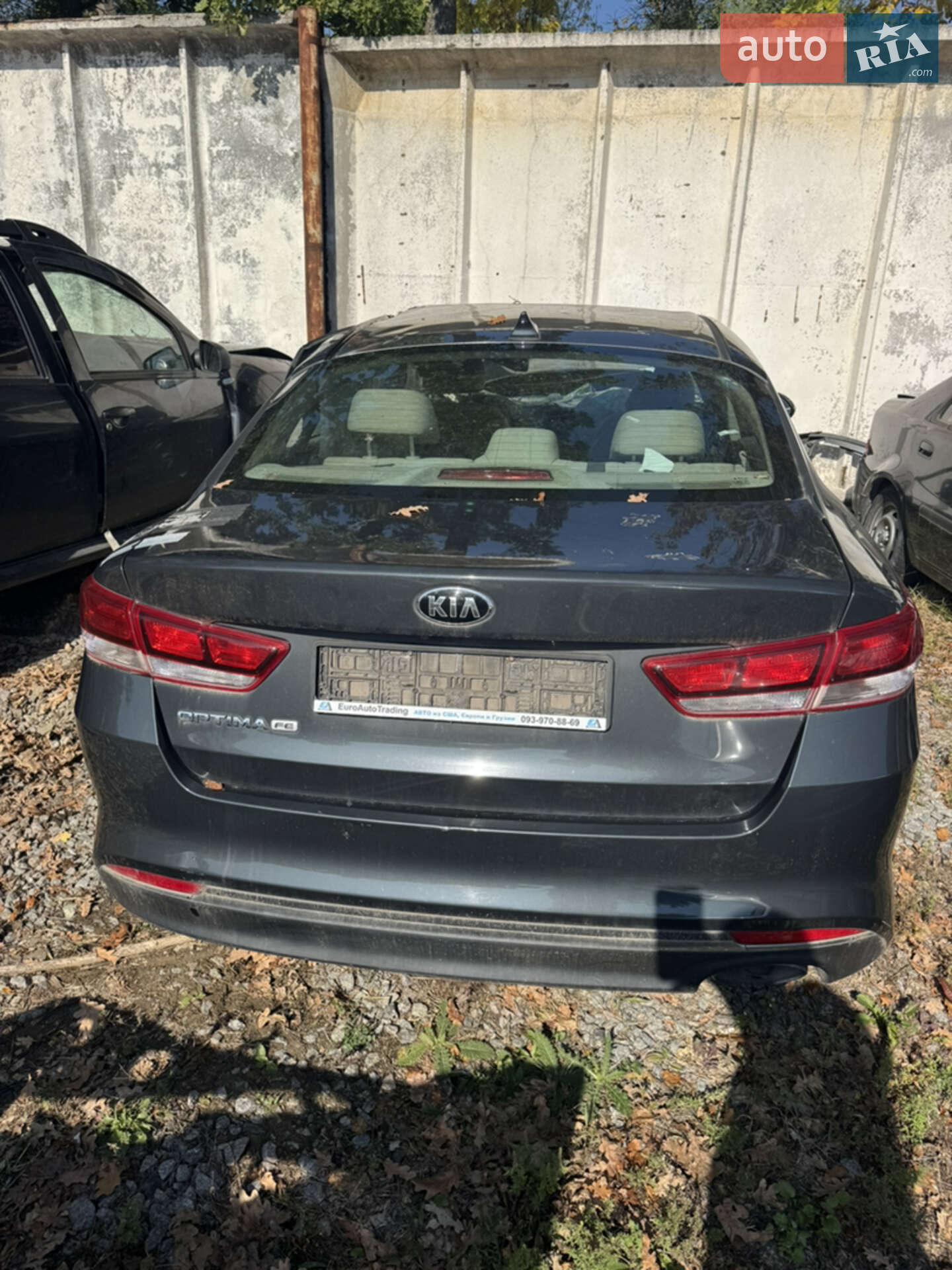 Головне фото звіту автомобіля KIA OPTIMA 2016