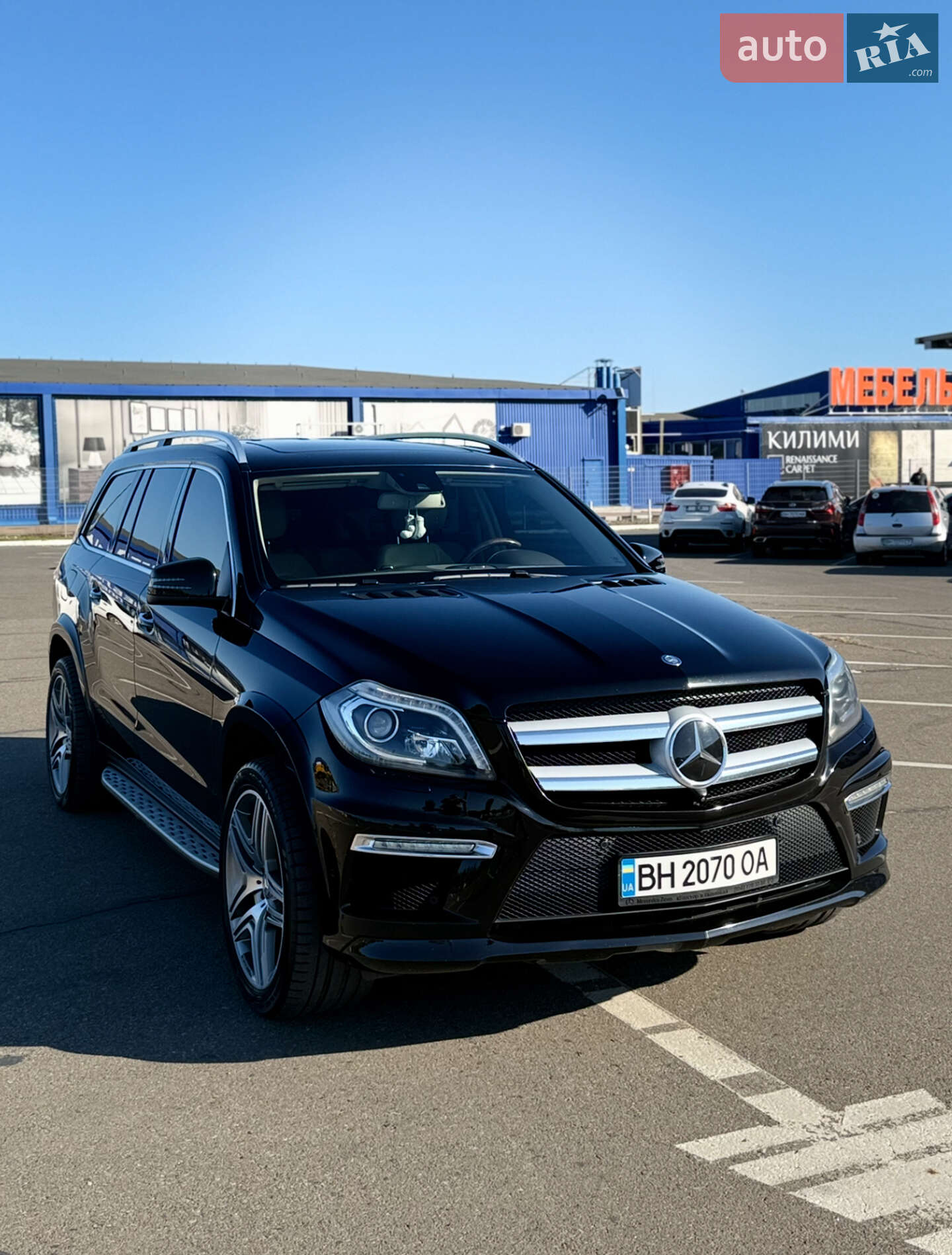 Головне фото звіту автомобіля MERCEDES-BENZ GL 500 2013