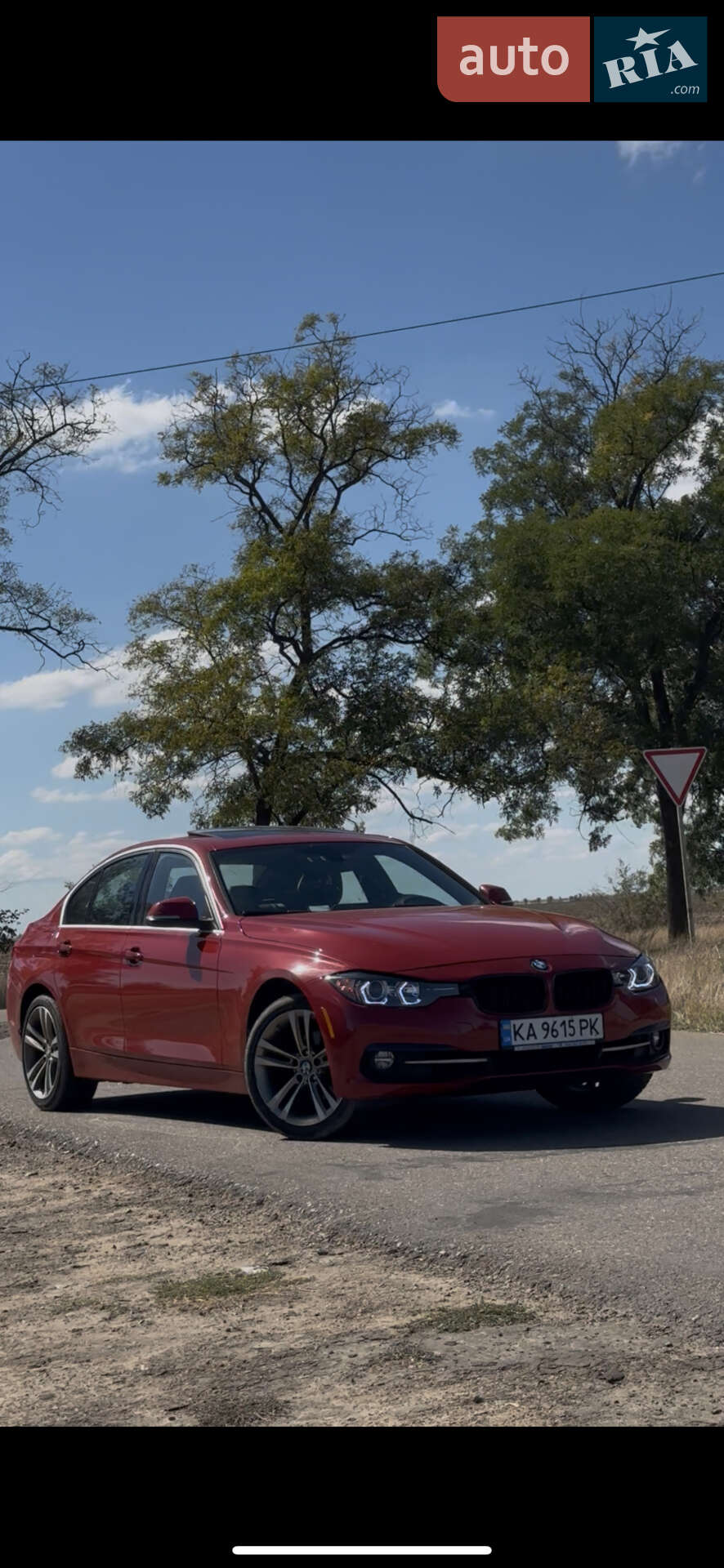 Головне фото звіту автомобіля BMW 330I XDRIVE 2016