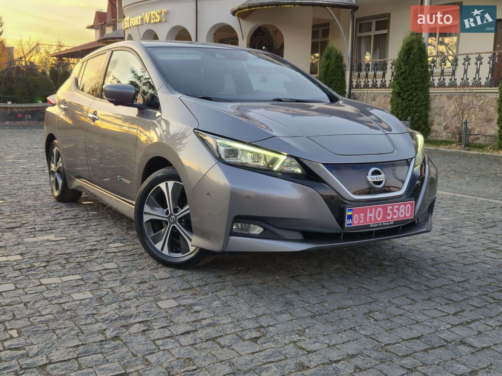 Головне фото звіту автомобіля NISSAN LEAF 2018