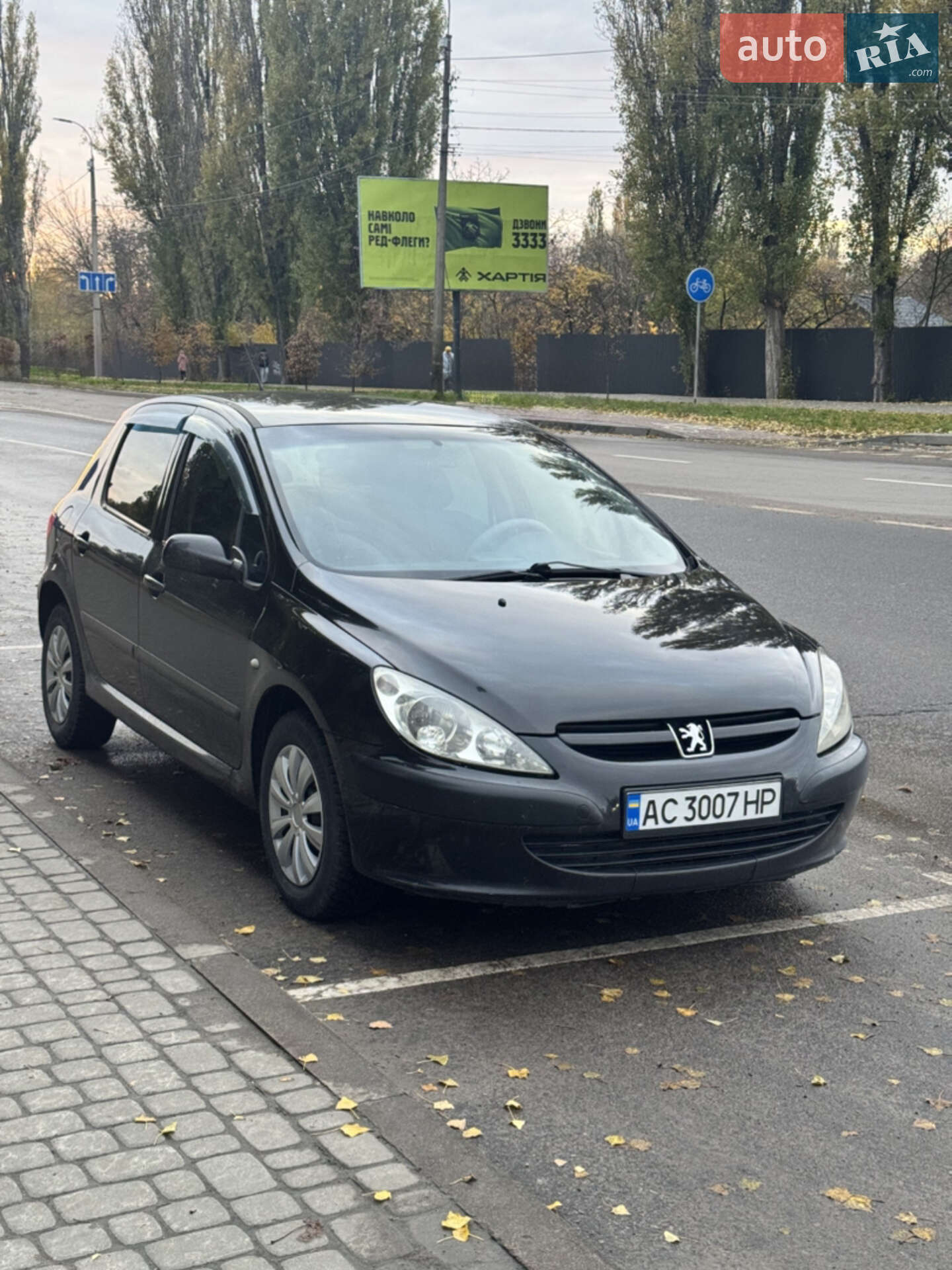 Головне фото звіту автомобіля PEUGEOT 307 2002