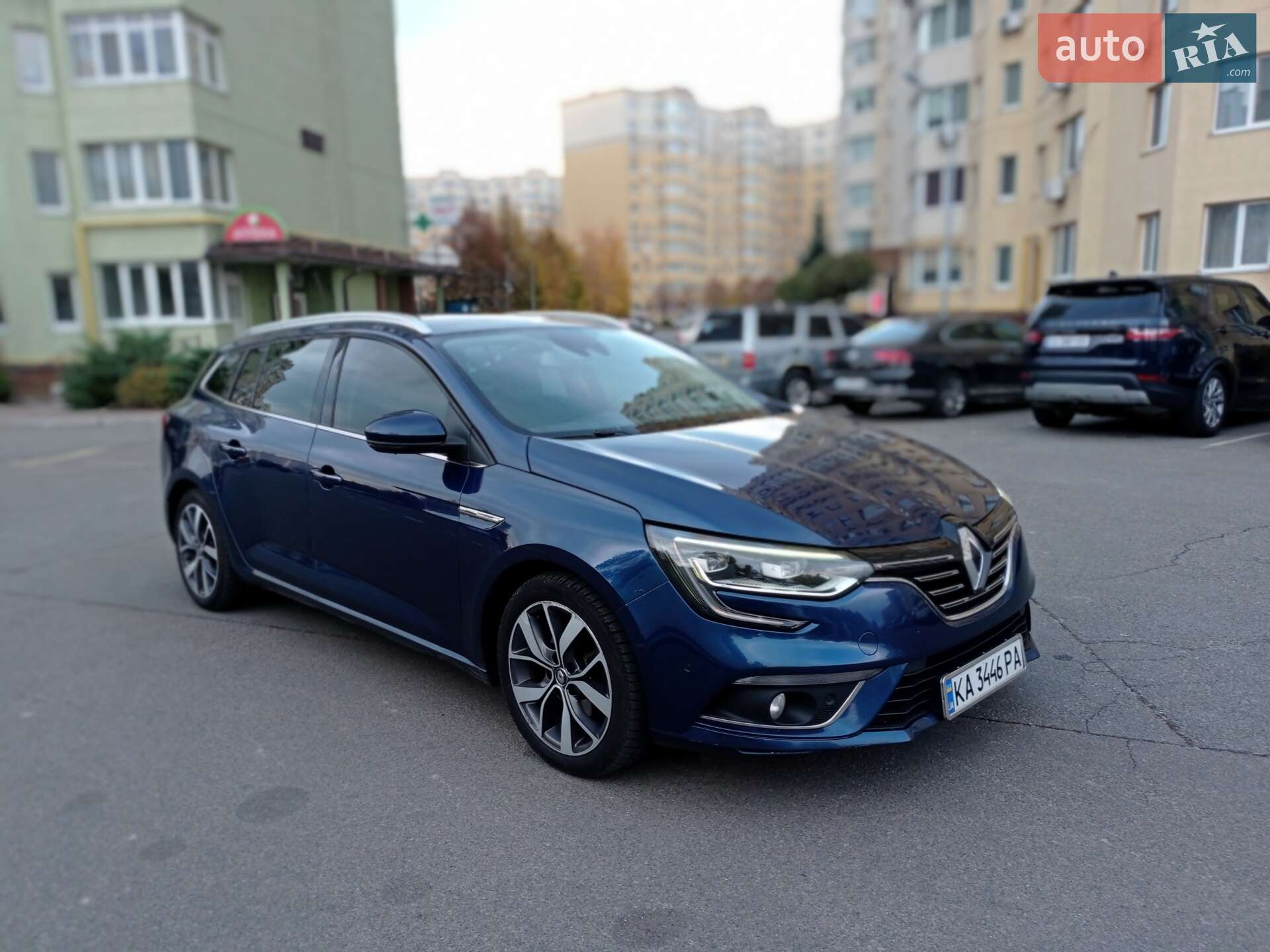 Головне фото звіту автомобіля RENAULT MEGANE 2017