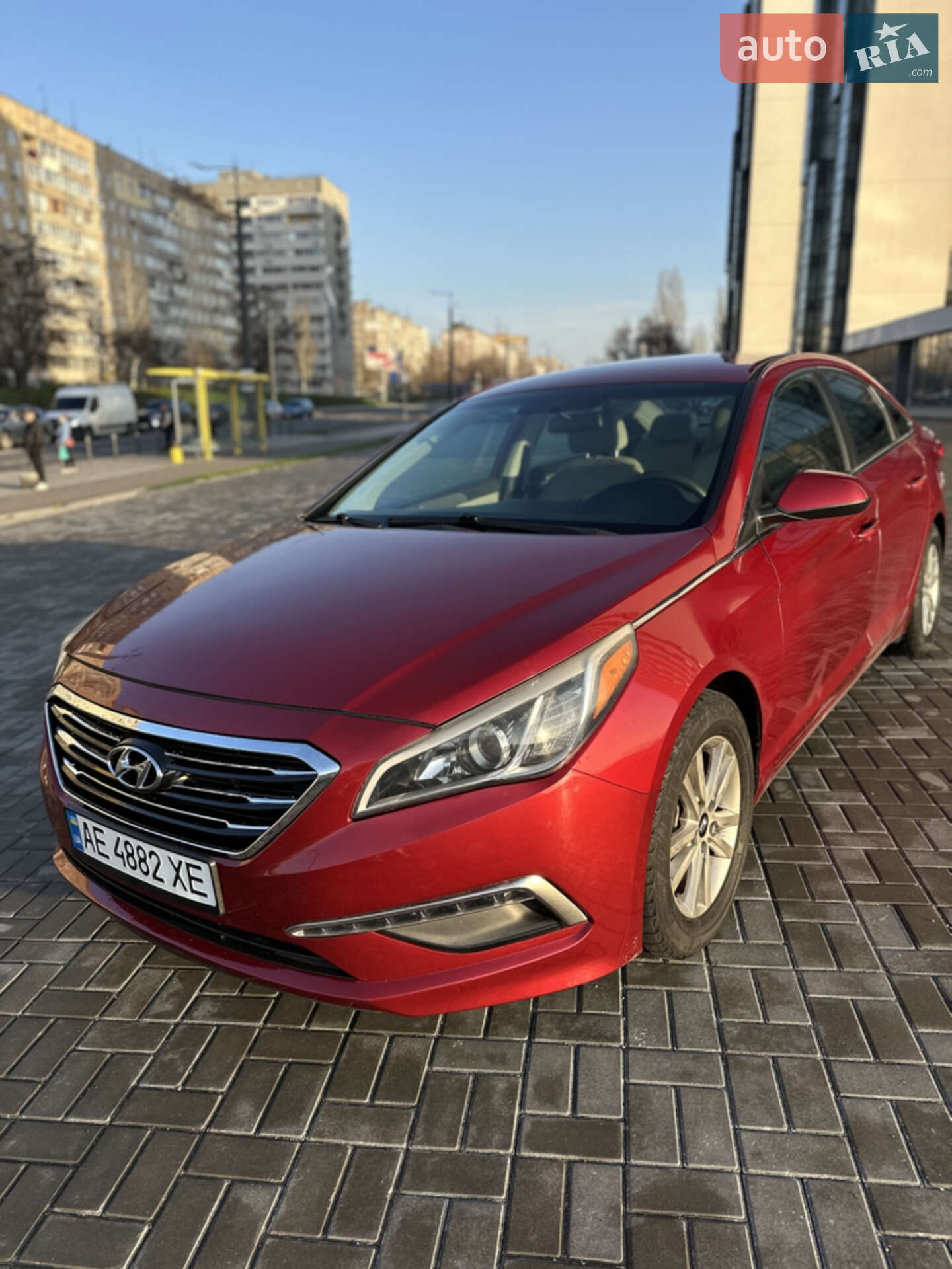 Головне фото звіту автомобіля HYUNDAI SONATA 2015
