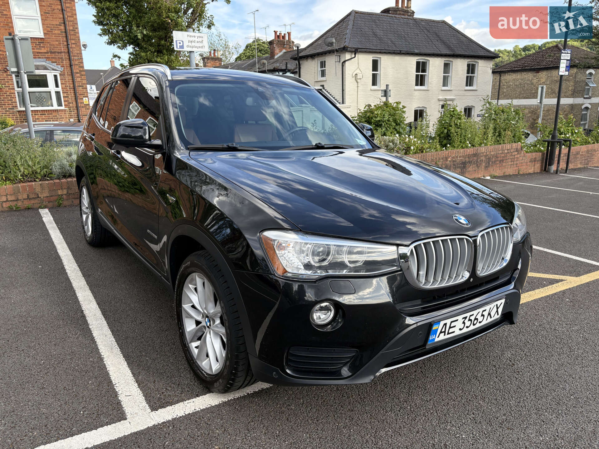 Головне фото звіту автомобіля BMW X3 2017