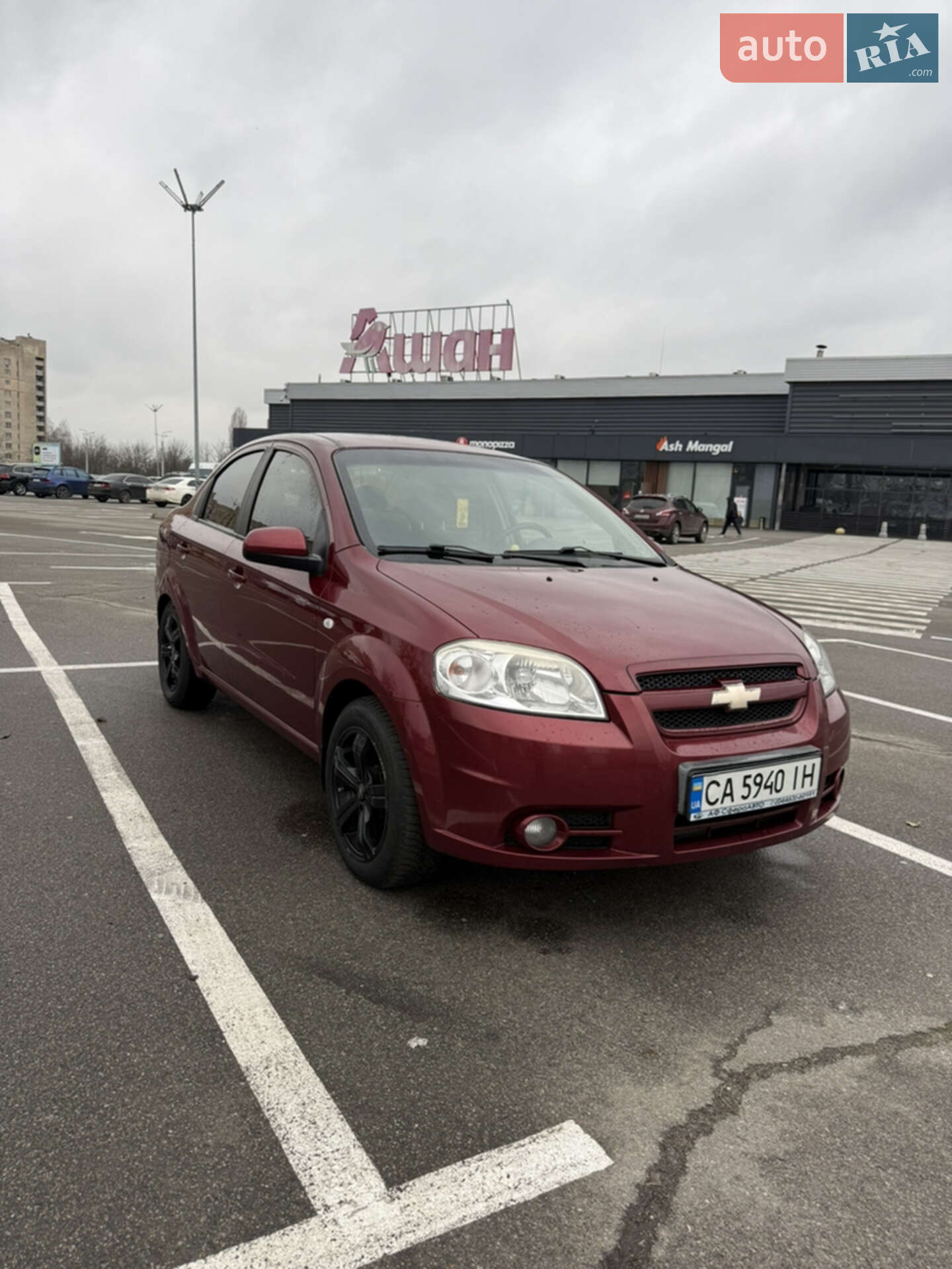 Головне фото звіту автомобіля CHEVROLET AVEO 2008