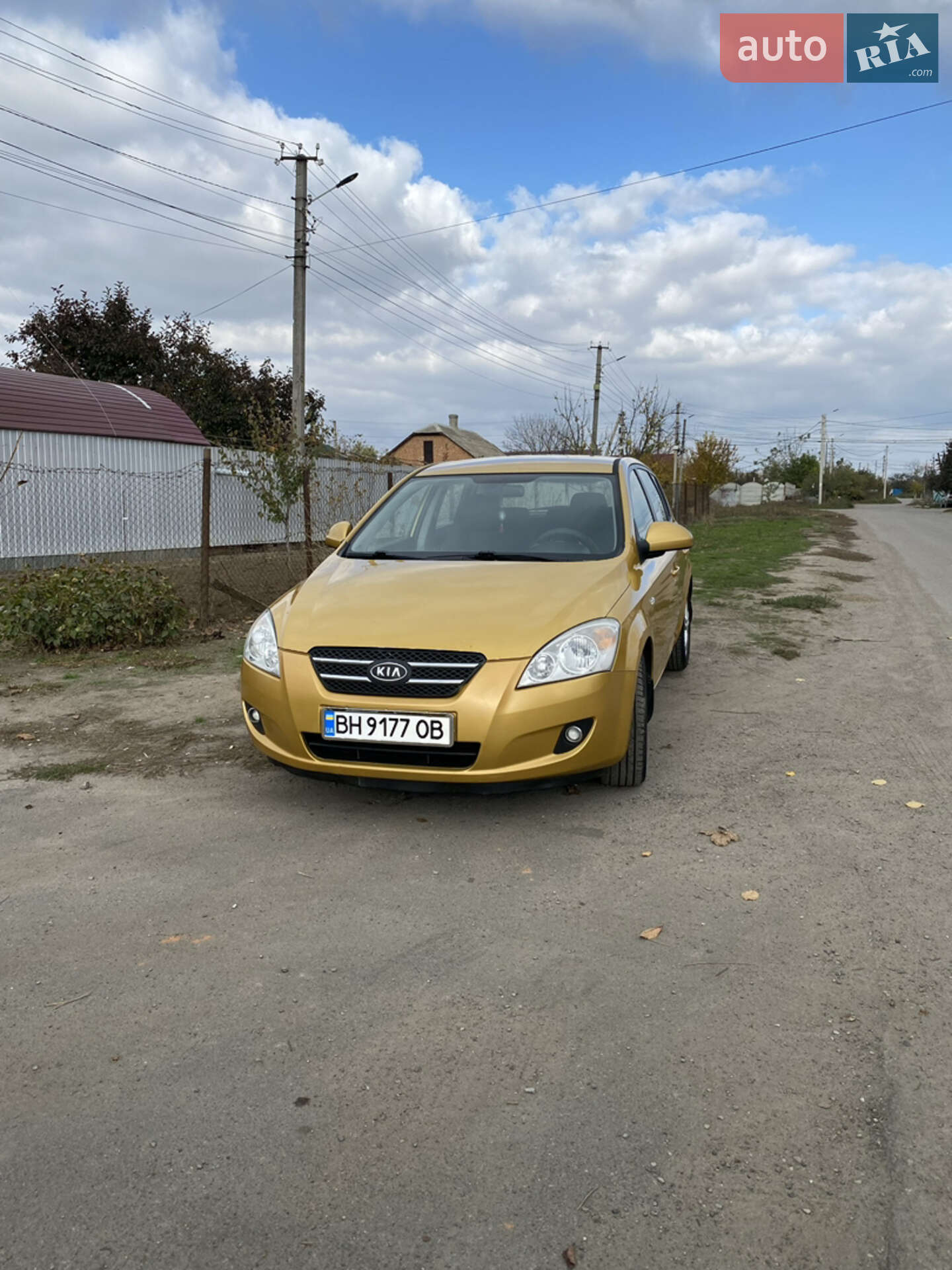 Головне фото звіту автомобіля KIA CEE'D 2008