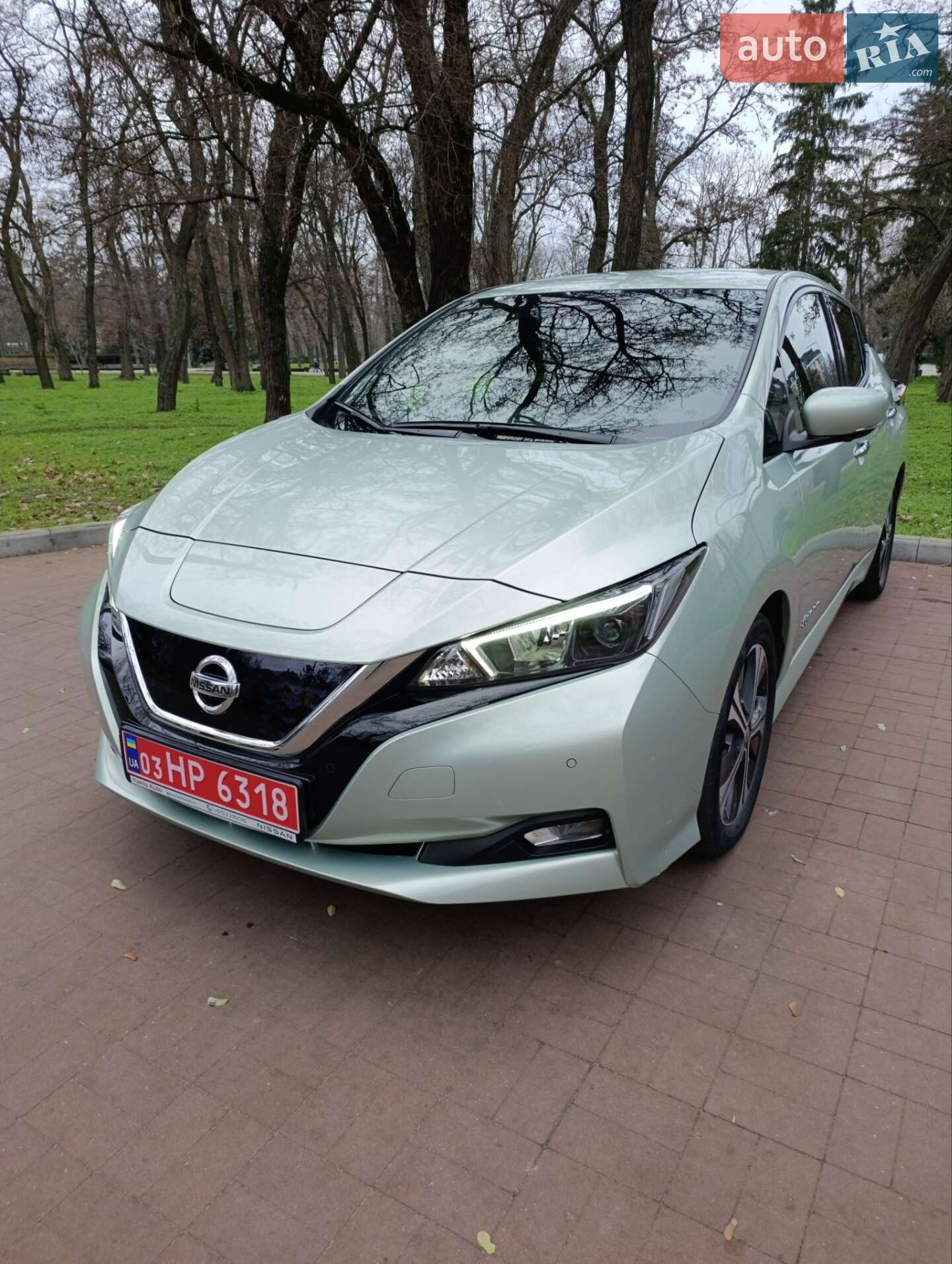 Головне фото звіту автомобіля NISSAN LEAF 2018