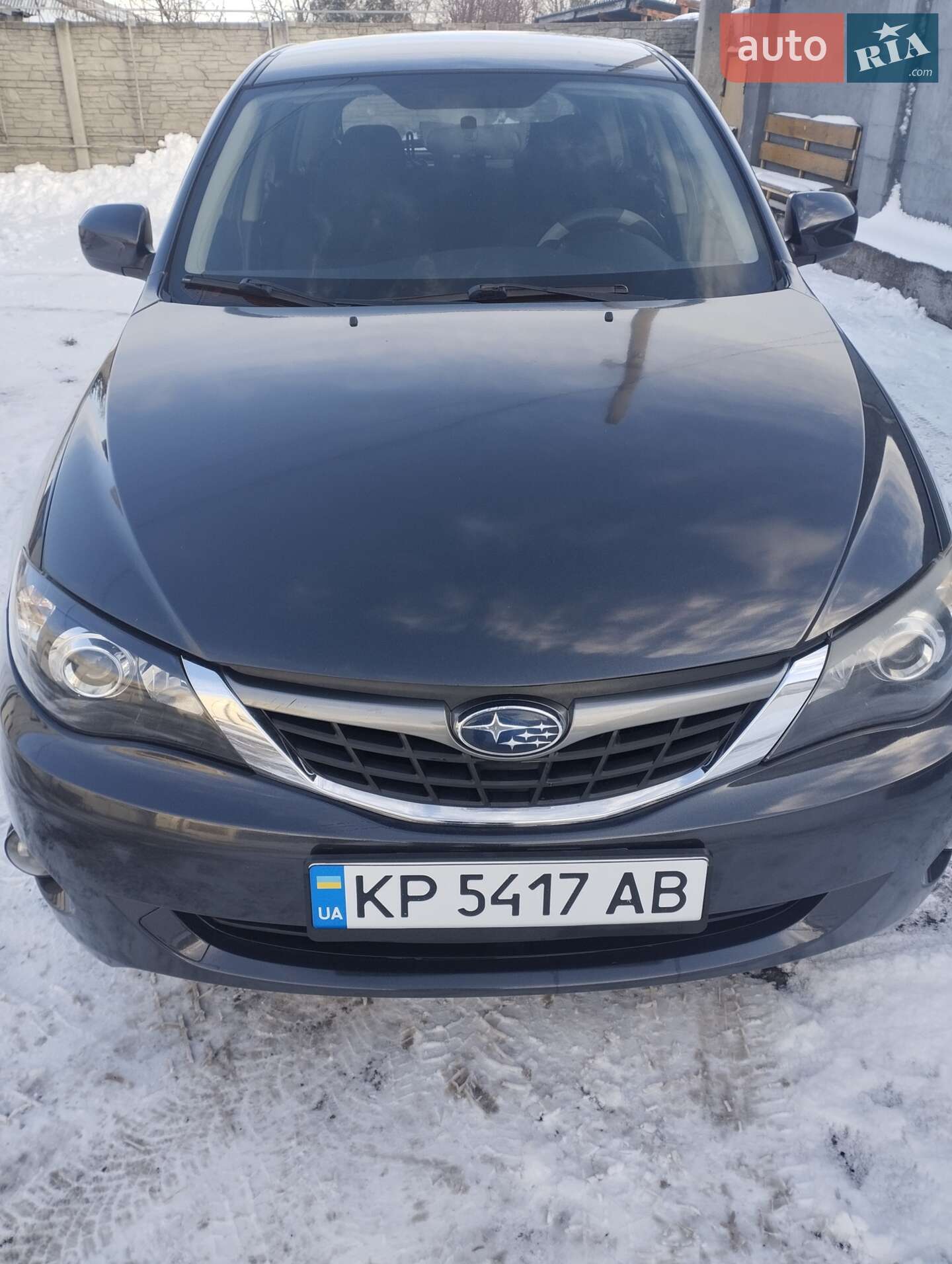 Головне фото звіту автомобіля SUBARU IMPREZA 2008