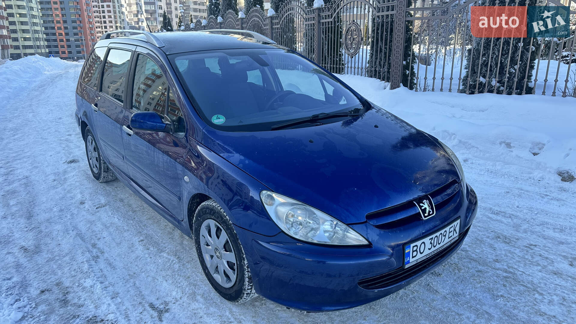 Головне фото звіту автомобіля PEUGEOT 307 2002