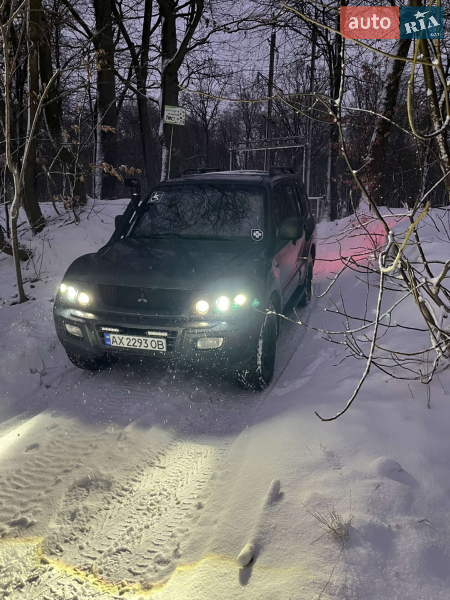 Головне фото звіту автомобіля MITSUBISHI PAJERO 2002