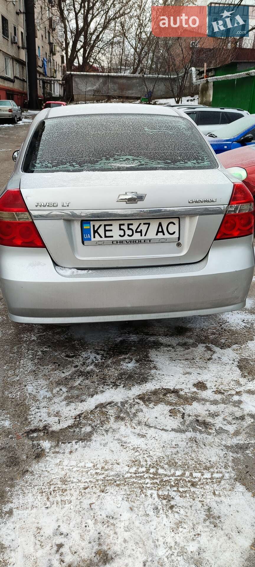 Головне фото звіту автомобіля CHEVROLET AVEO 2007