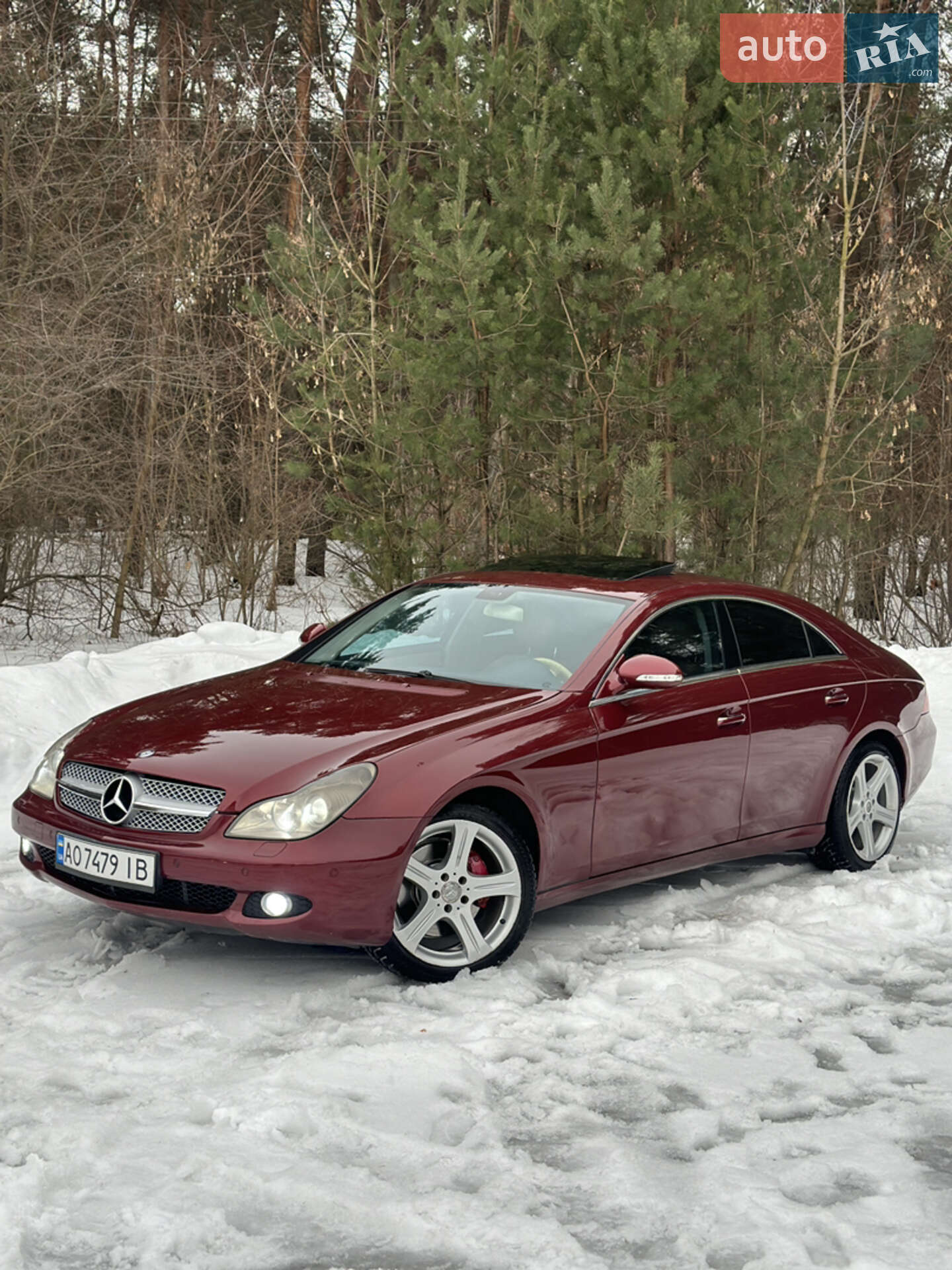 Головне фото звіту автомобіля MERCEDES-BENZ CLS 350 2005