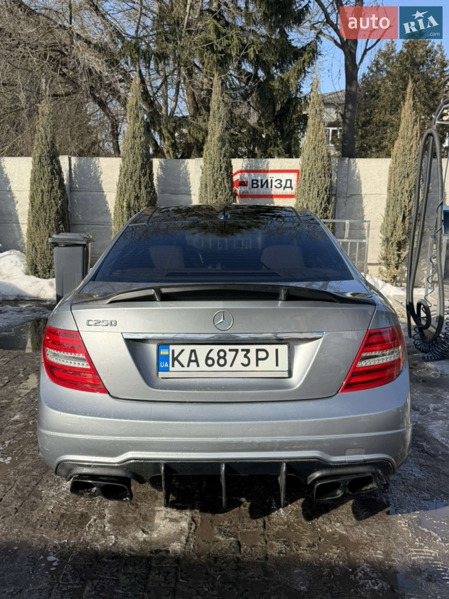 Головне фото звіту автомобіля MERCEDES-BENZ C 250 2012