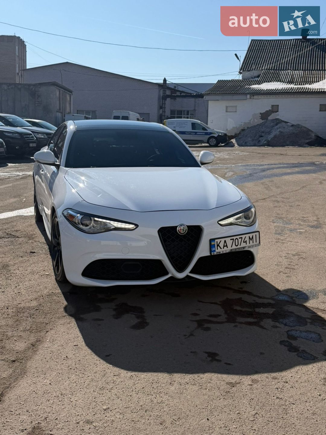 Головне фото звіту автомобіля ALFA ROMEO GIULIA 2017
