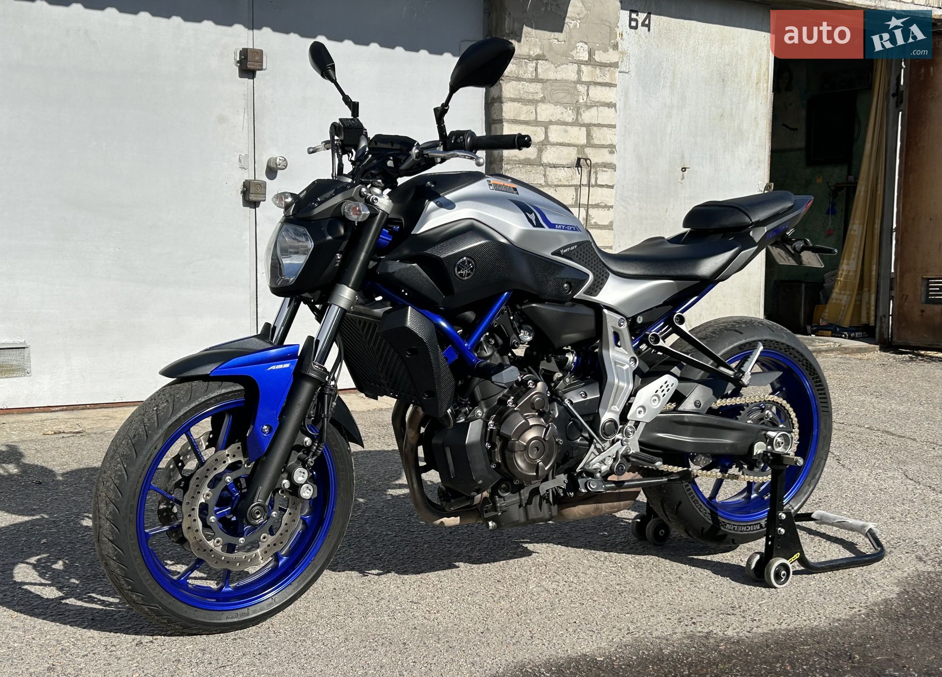 YAMAHA MT 07 2016