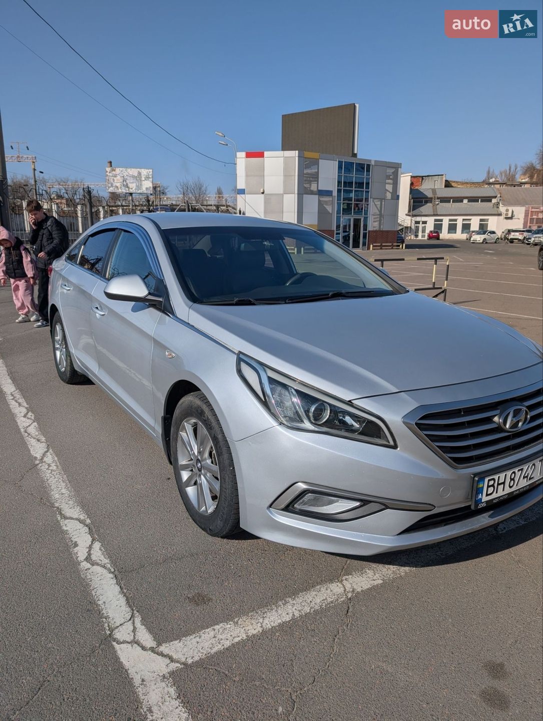 Головне фото звіту автомобіля HYUNDAI SONATA 2018