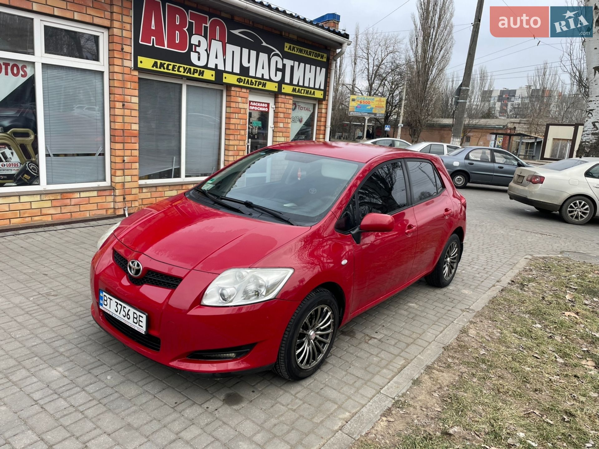 Головне фото звіту автомобіля TOYOTA AURIS 2007