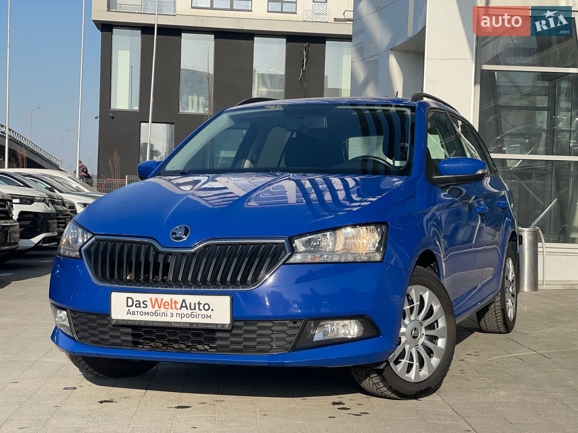 Головне фото звіту автомобіля SKODA FABIA 2021
