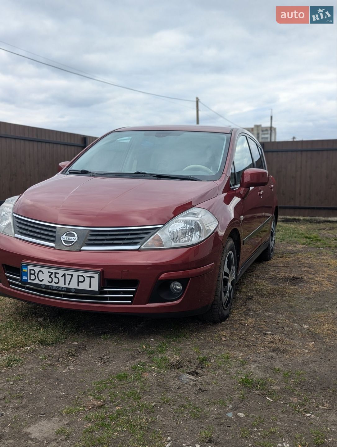 Головне фото звіту автомобіля NISSAN TIIDA 2008
