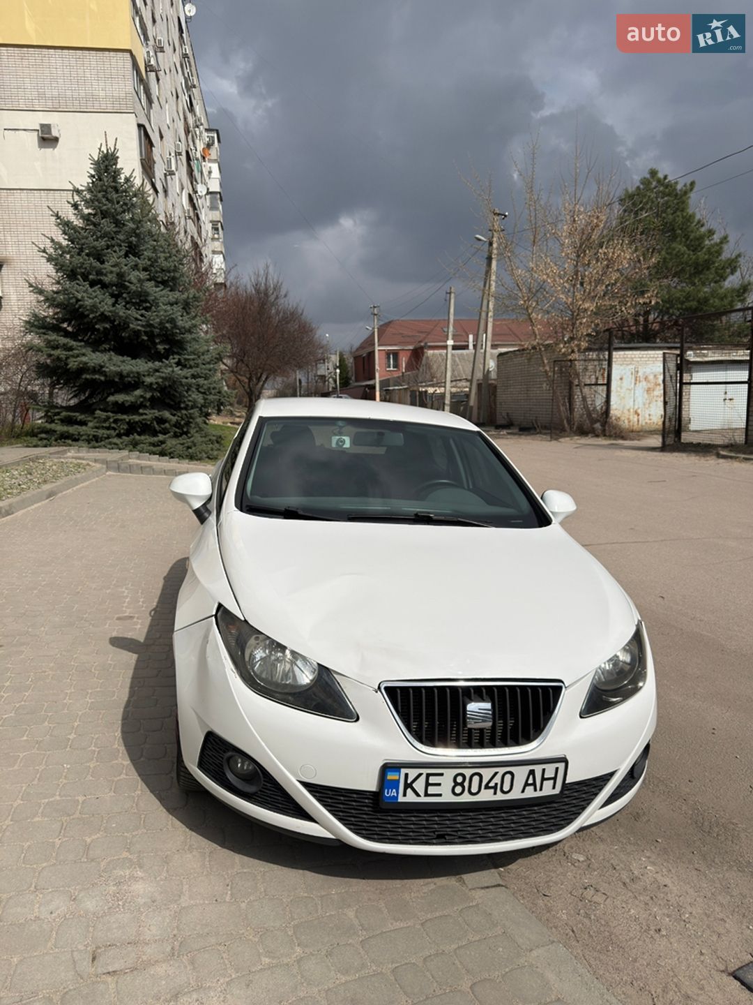 Головне фото звіту автомобіля SEAT IBIZA 2011