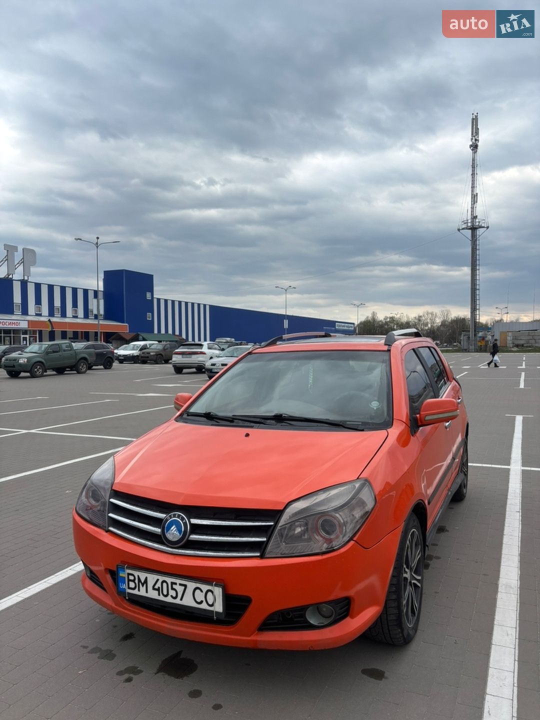 Головне фото звіту автомобіля GEELY MK CROSS 2014