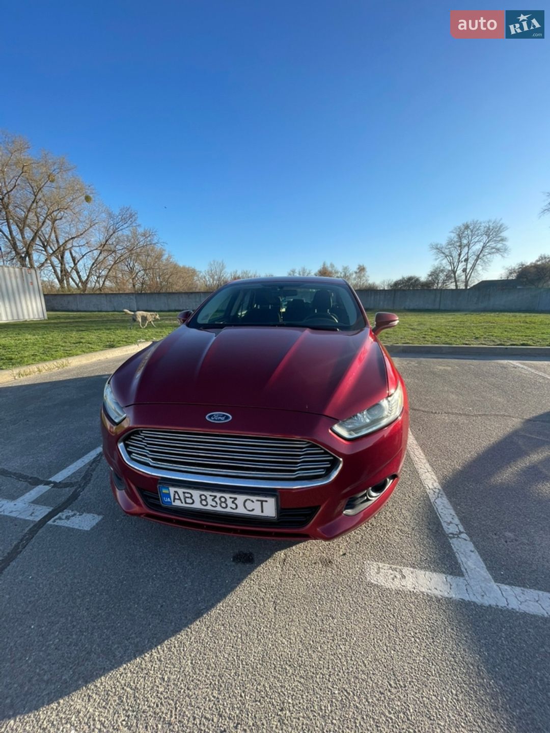 Головне фото звіту автомобіля FORD FUSION 2015