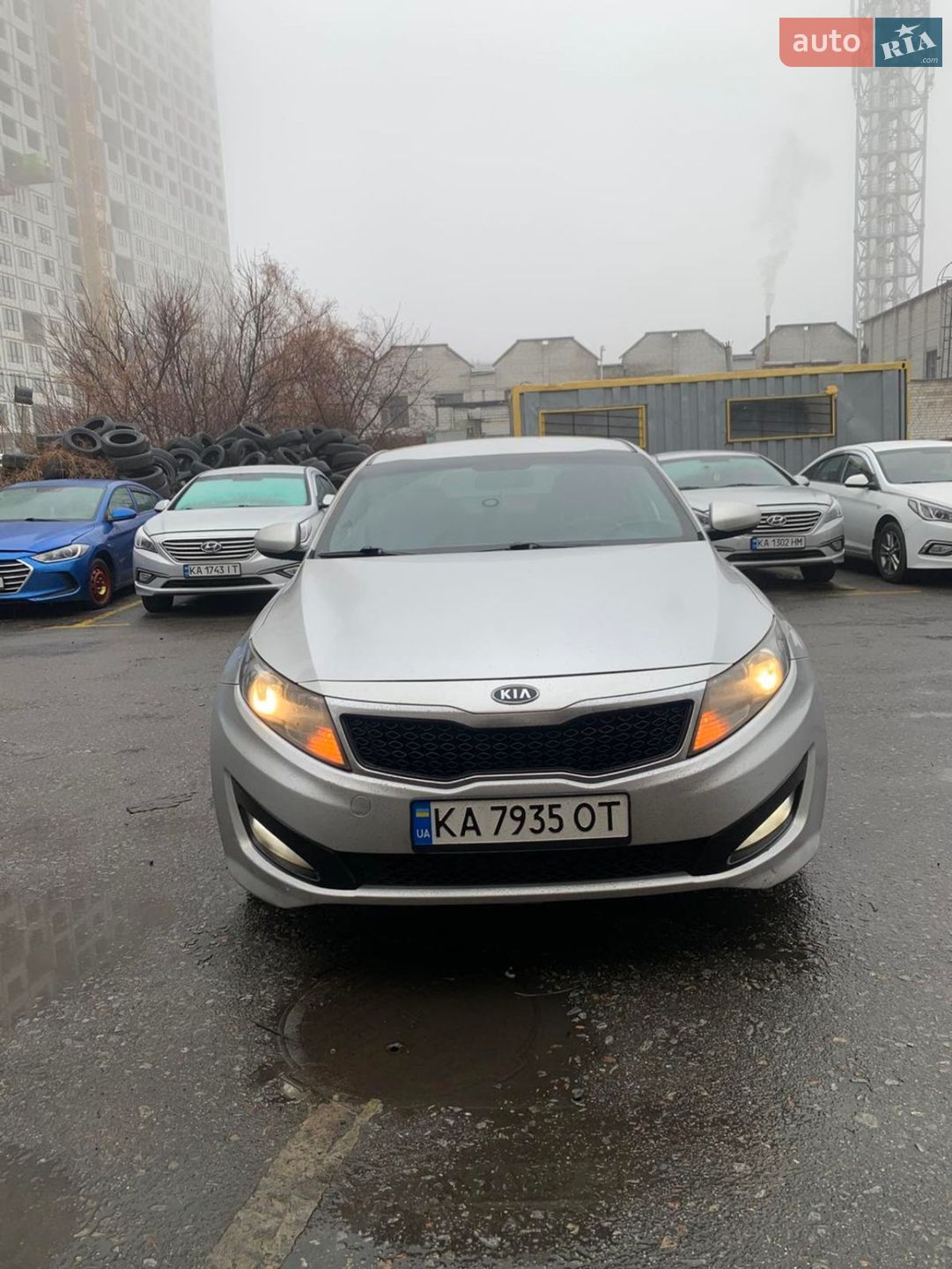 Головне фото звіту автомобіля KIA K5 2010