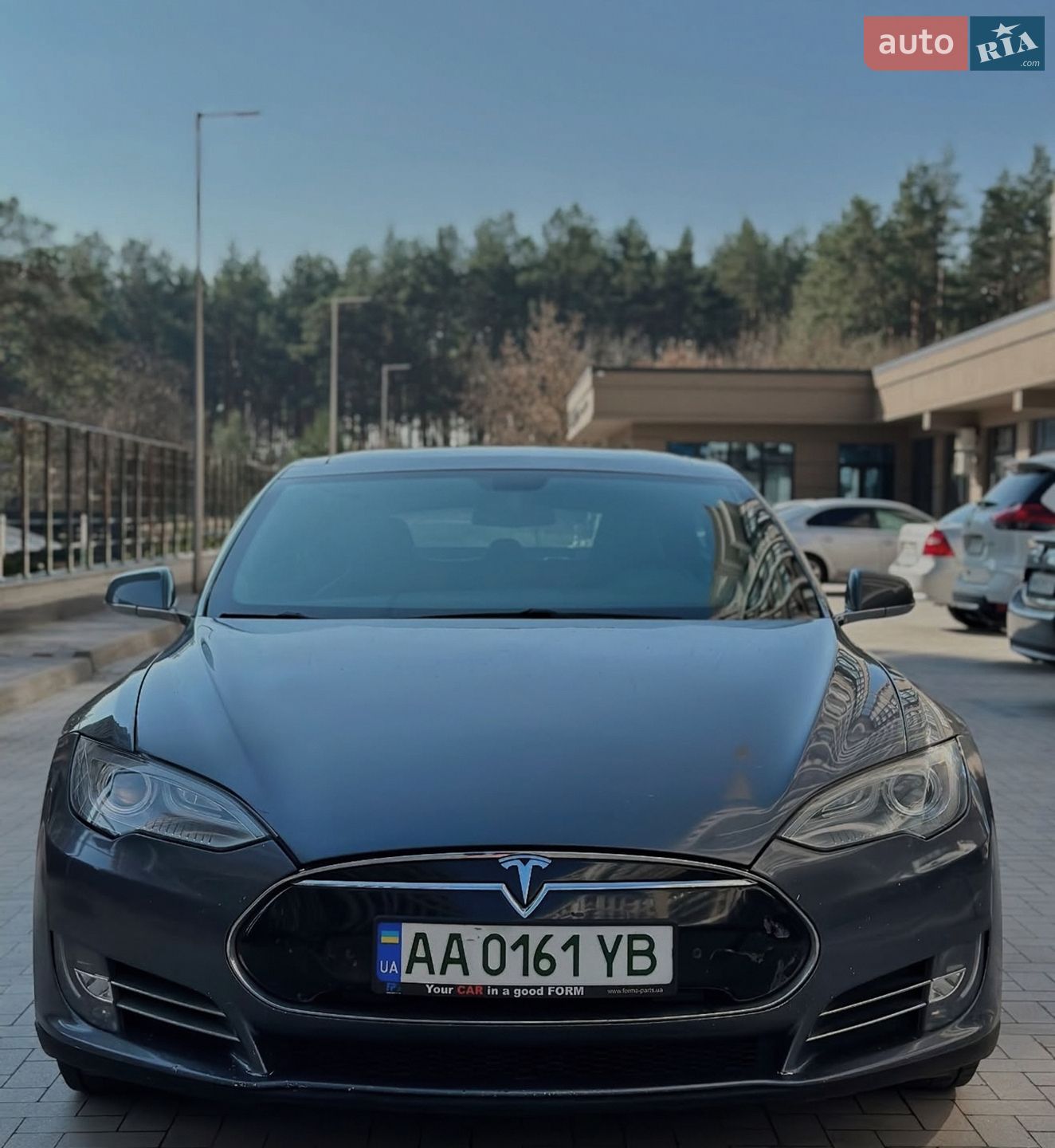 Головне фото звіту автомобіля TESLA MODEL S 2013