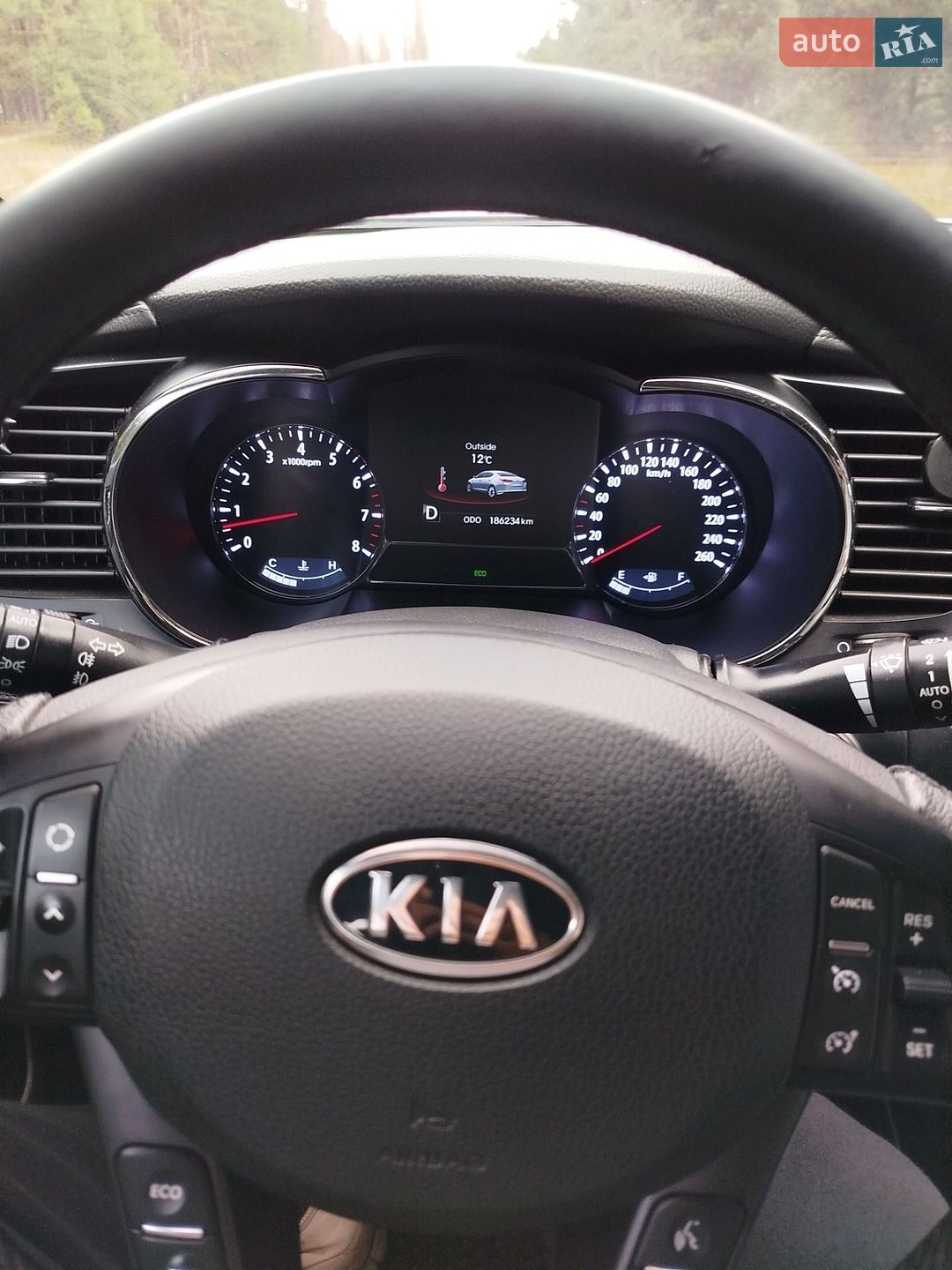 Головне фото звіту автомобіля KIA OPTIMA 2012