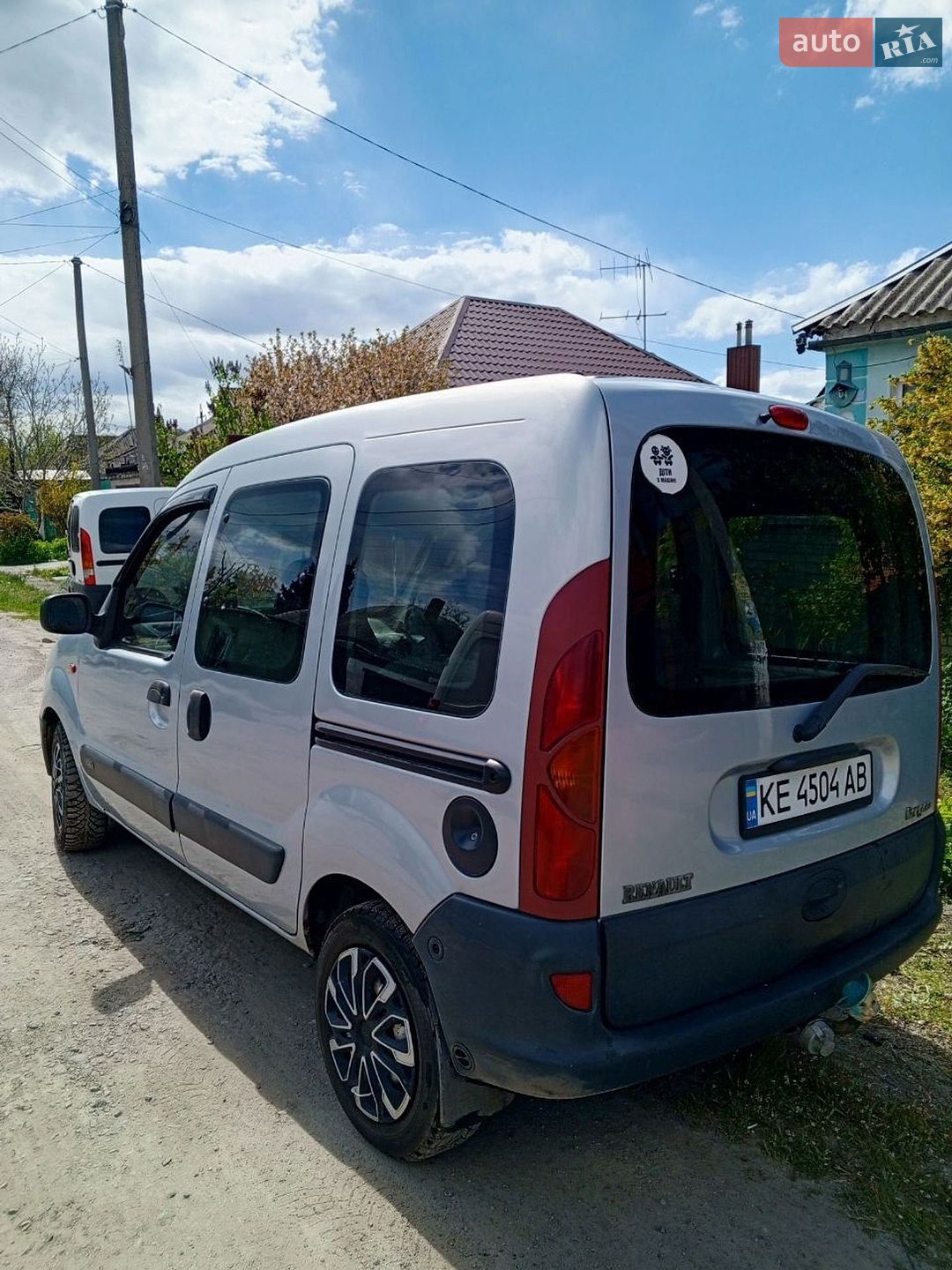 Головне фото звіту автомобіля RENAULT KANGOO 2002
