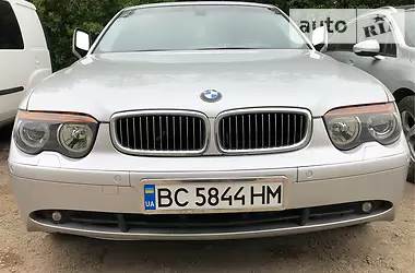 BMW 7 Series  2002 - пробег 250 тыс. км