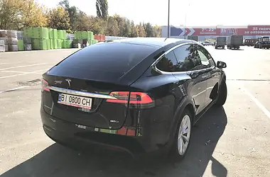 Tesla Model X 90D 2016 - пробег 98 тыс. км