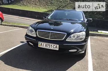 Mercedes-Benz S-Class 2001 - пробег 297 тыс. км