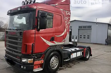 Scania 124 124L 420 2004 - пробег 1300 тыс. км