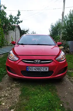 Hyundai Accent 2016 - пробег 91 тыс. км