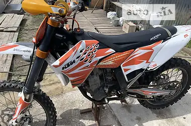 KTM SX 250F 2007 - пробег 210 тыс. км